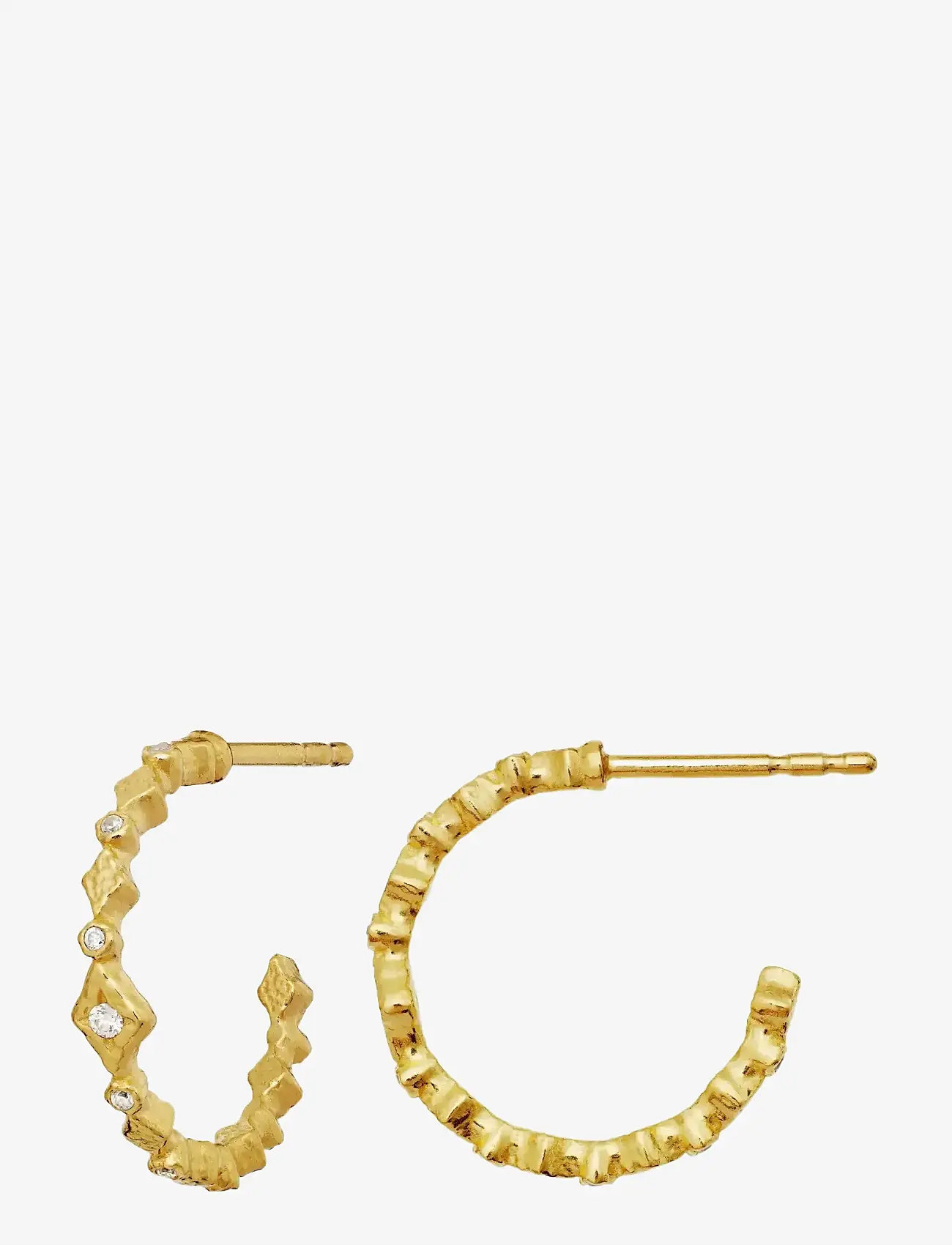 Maanesten - Arlette Earrings - hoops - gold - 3