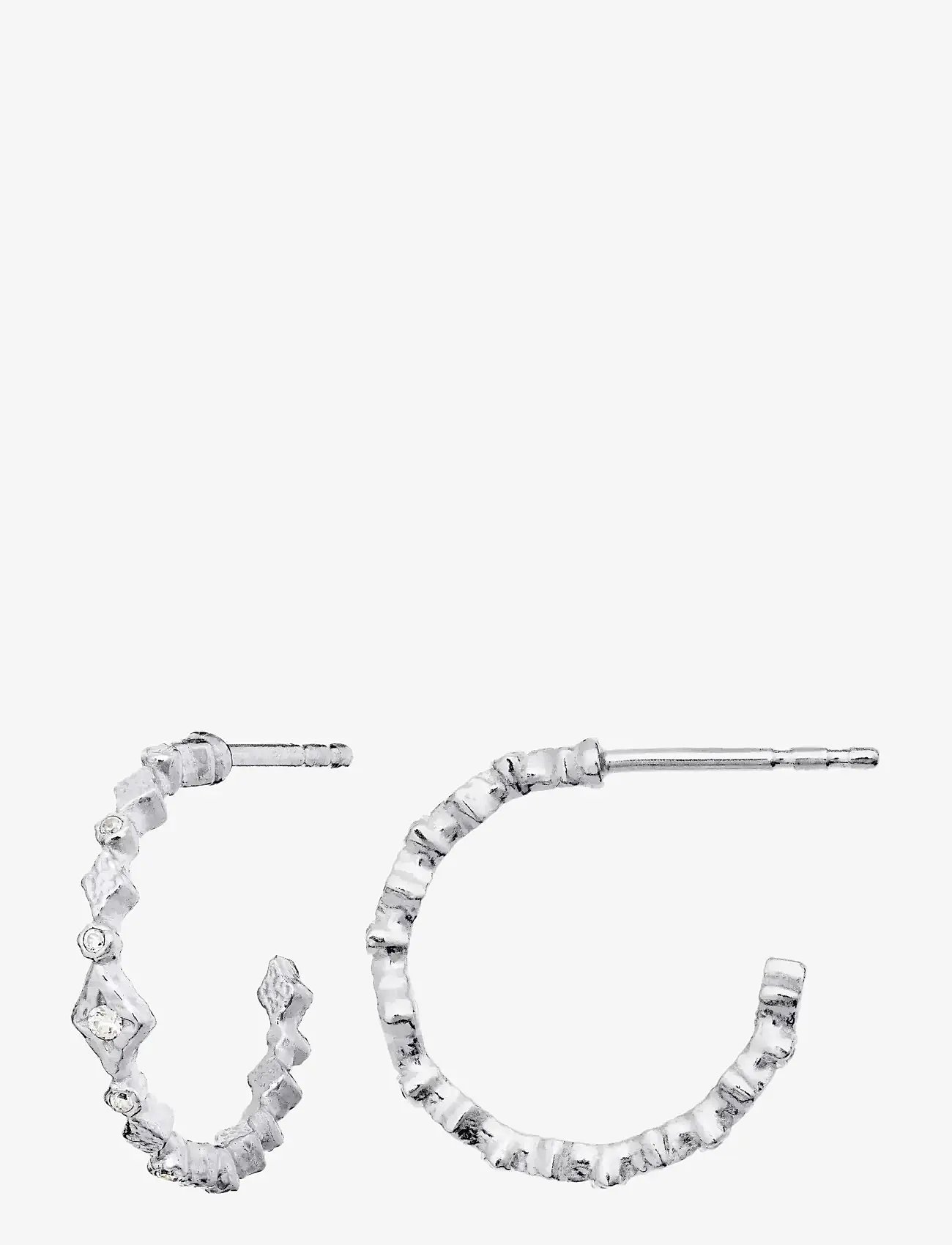 Maanesten - Arlette Earrings - hoops - silver - 2