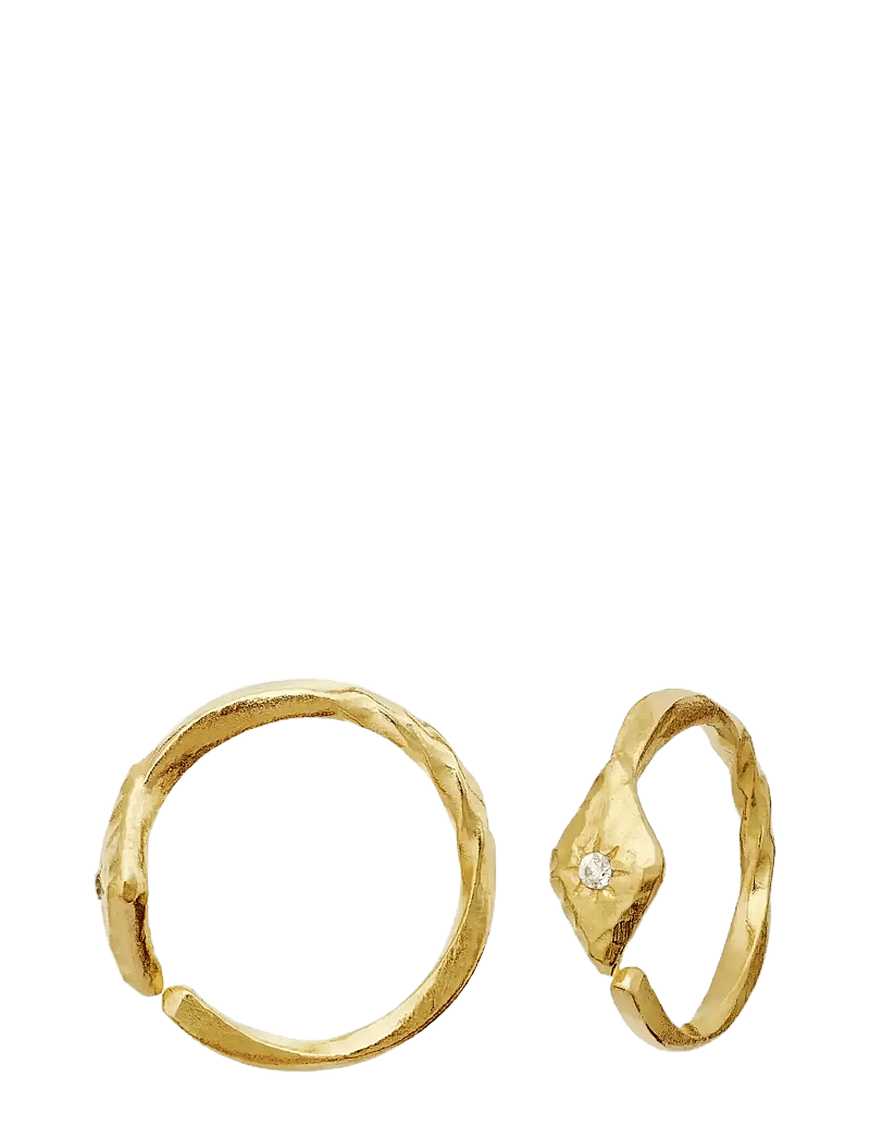 Maanesten - Forte Earrings - gold - 2