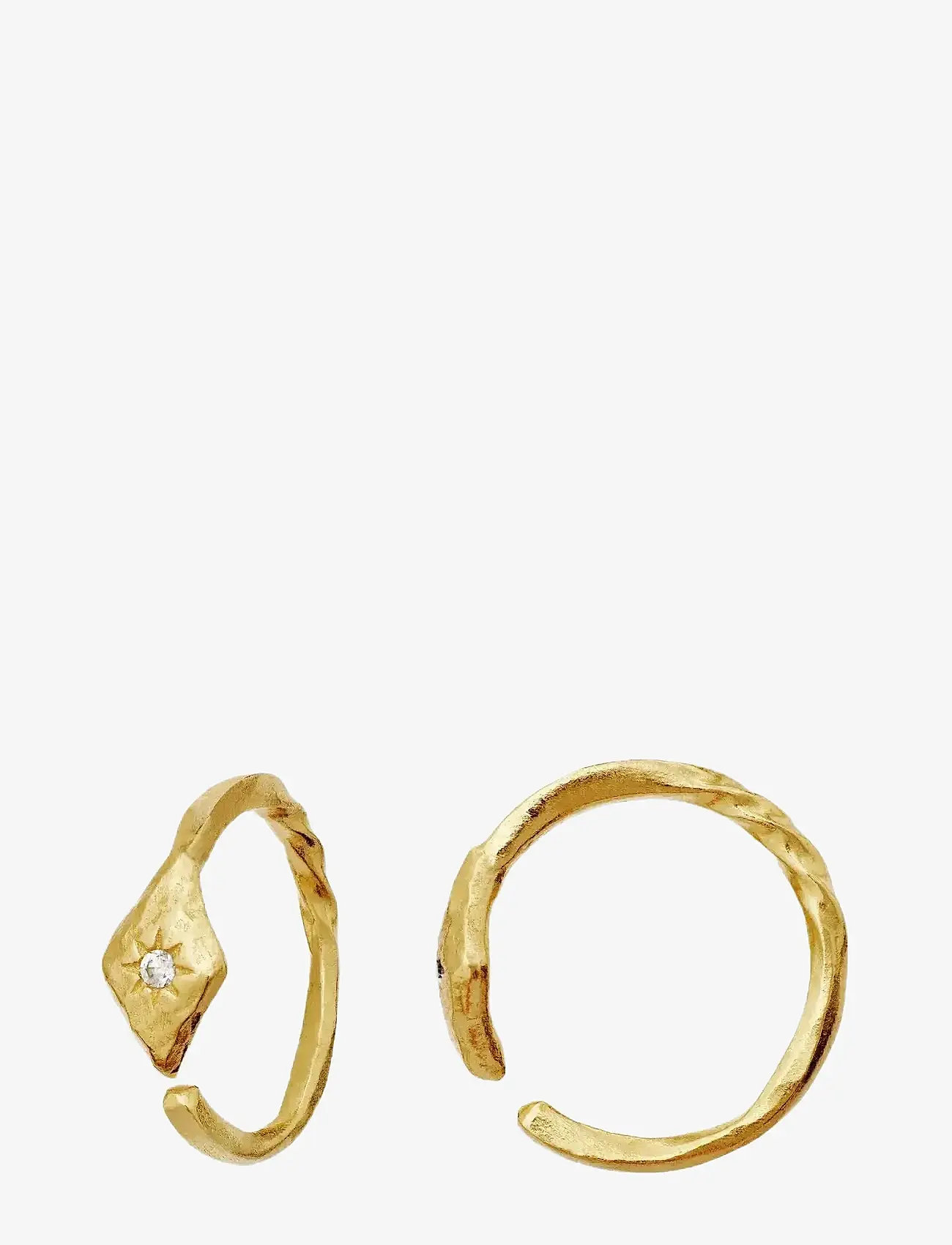 Maanesten - Forte Earrings - gold - 3