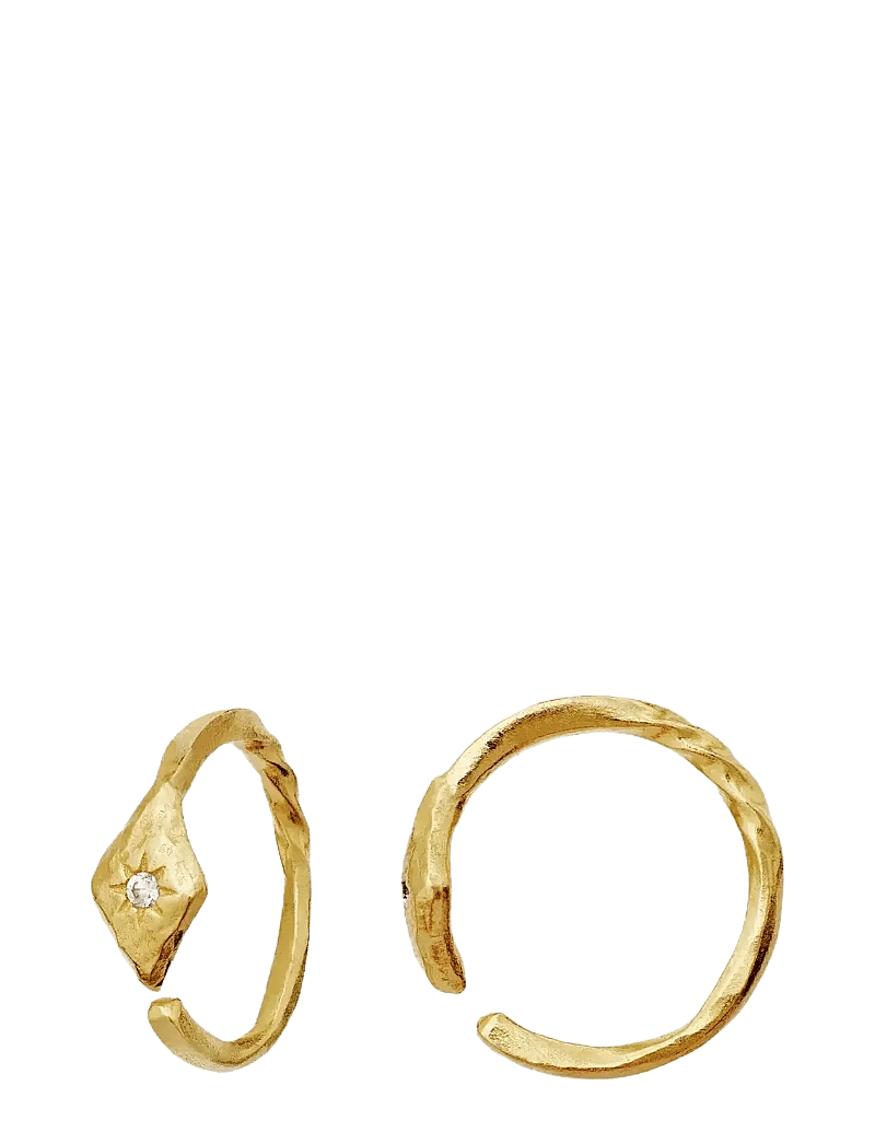 Maanesten - Forte Earrings - gold - 3