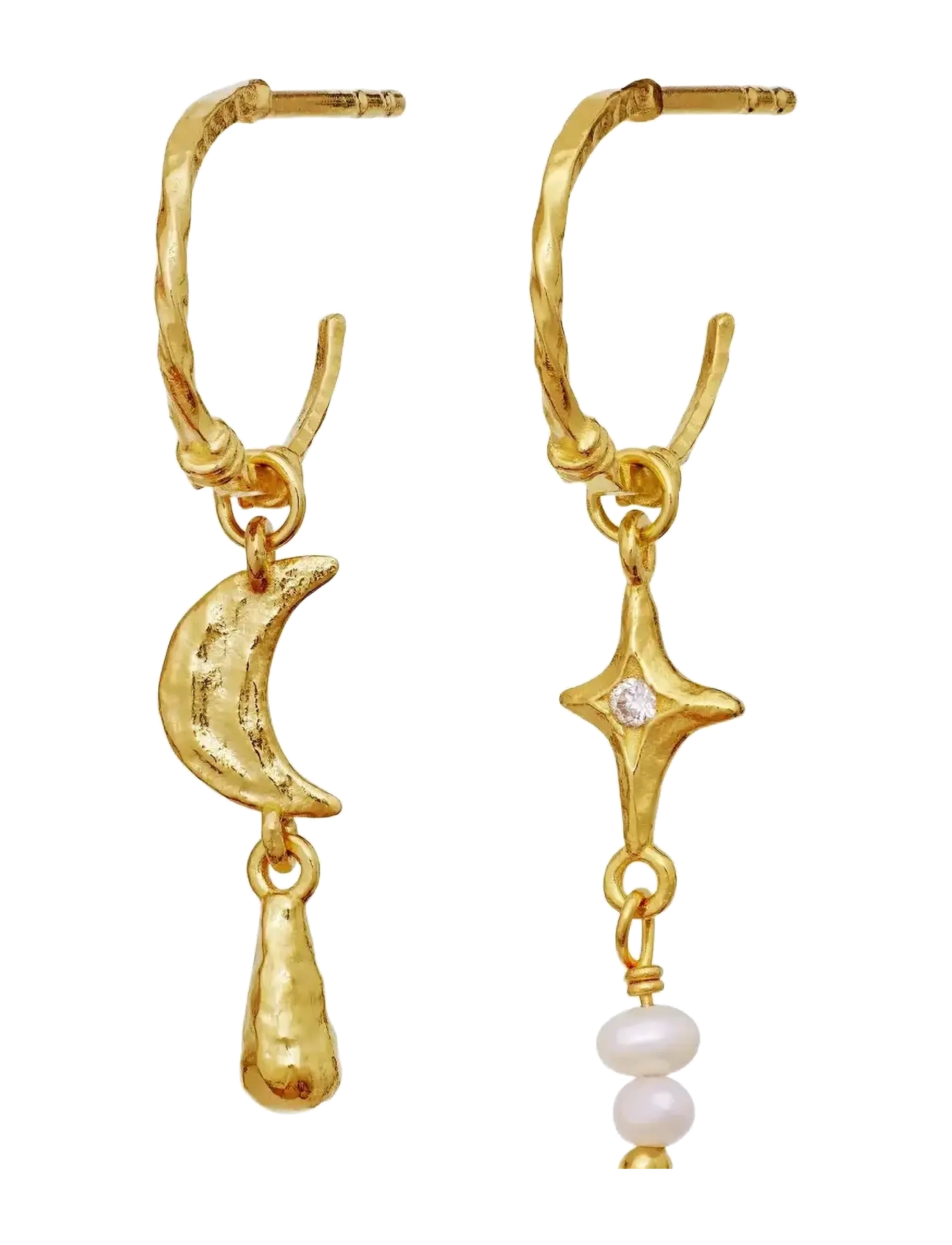 Maanesten Tamina Earrings - Øreringe - GOLD / gold