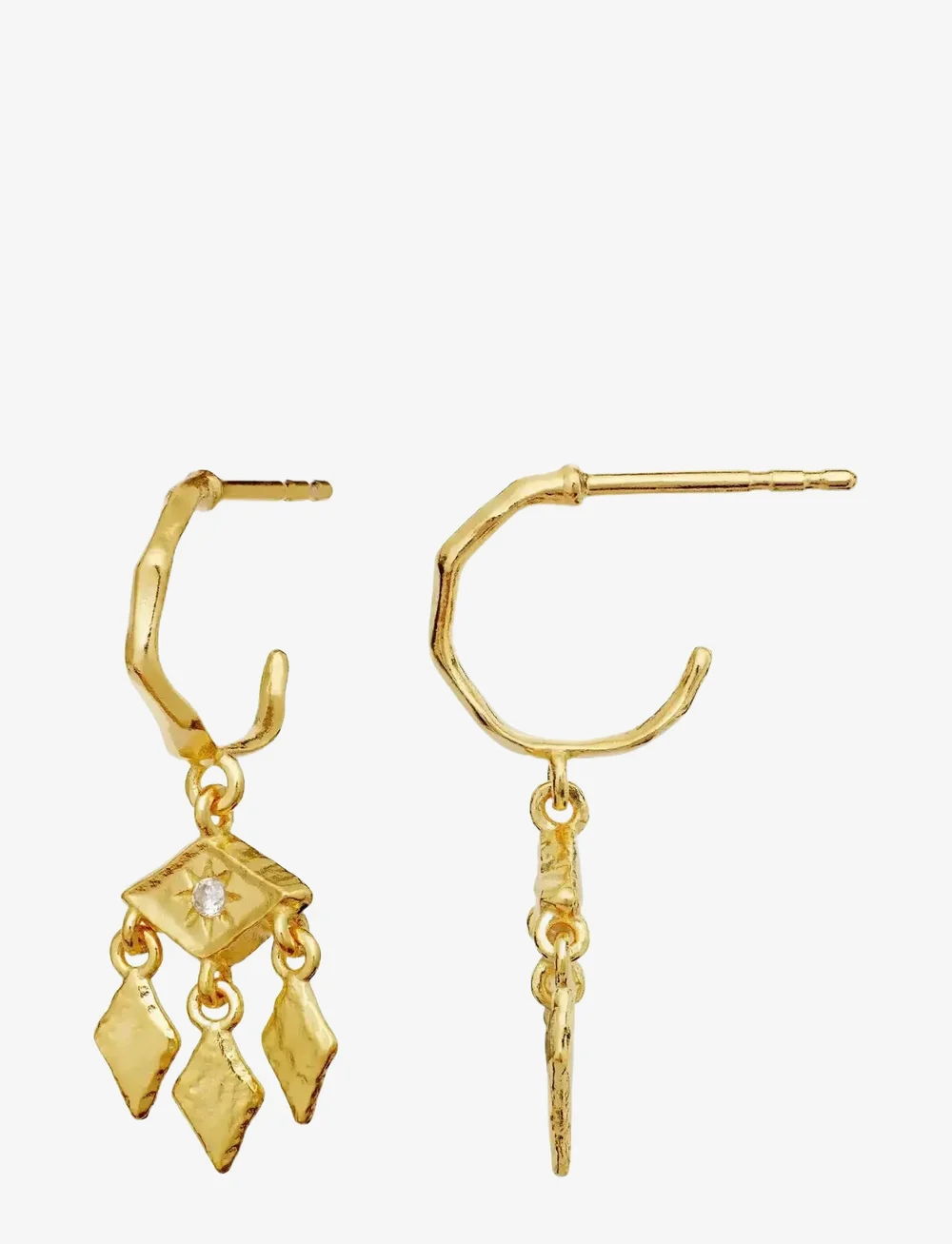 Maanesten - Edwina Earrings - ohrhänger - gold - 3