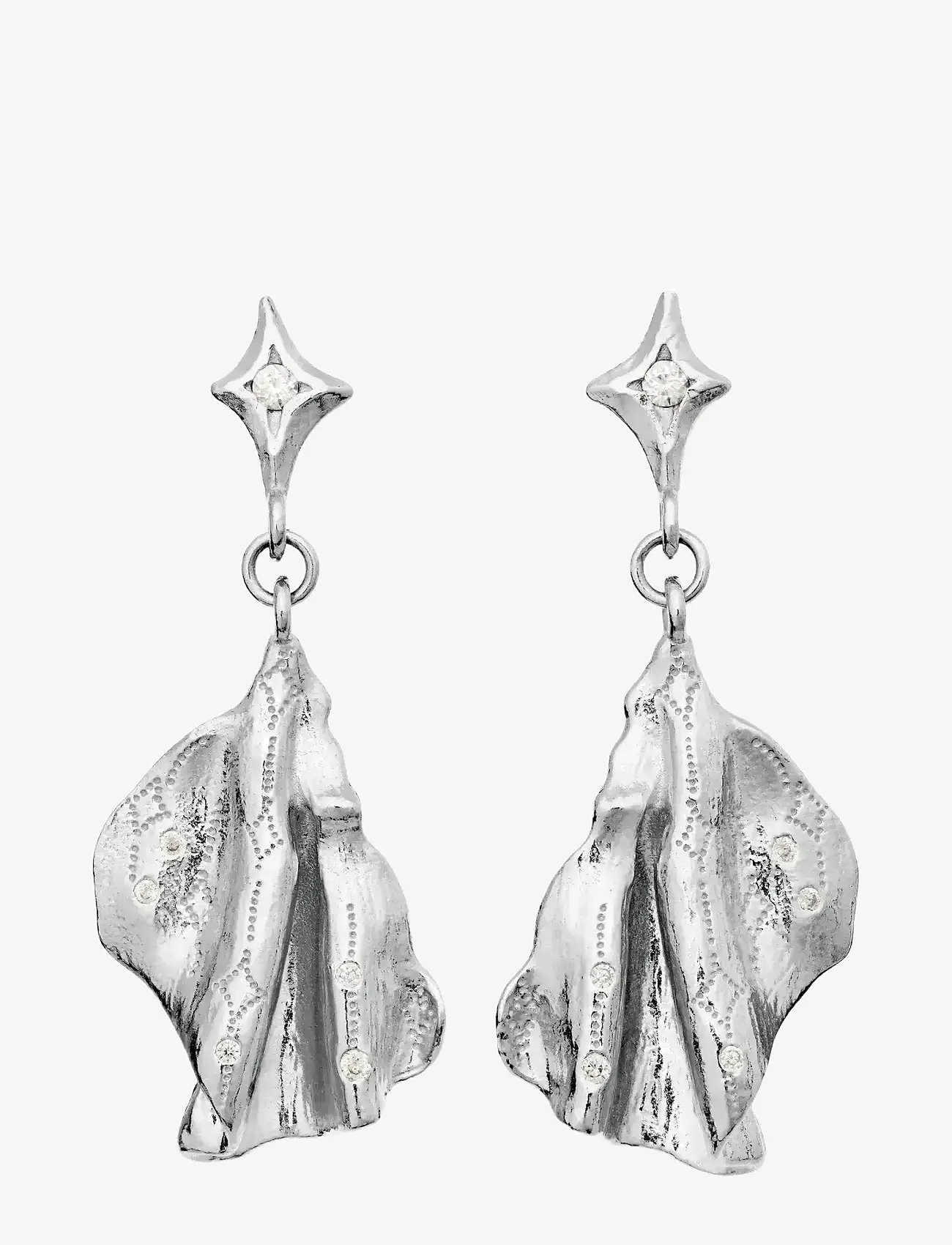 Maanesten - Gerda Earrings - silver - 0