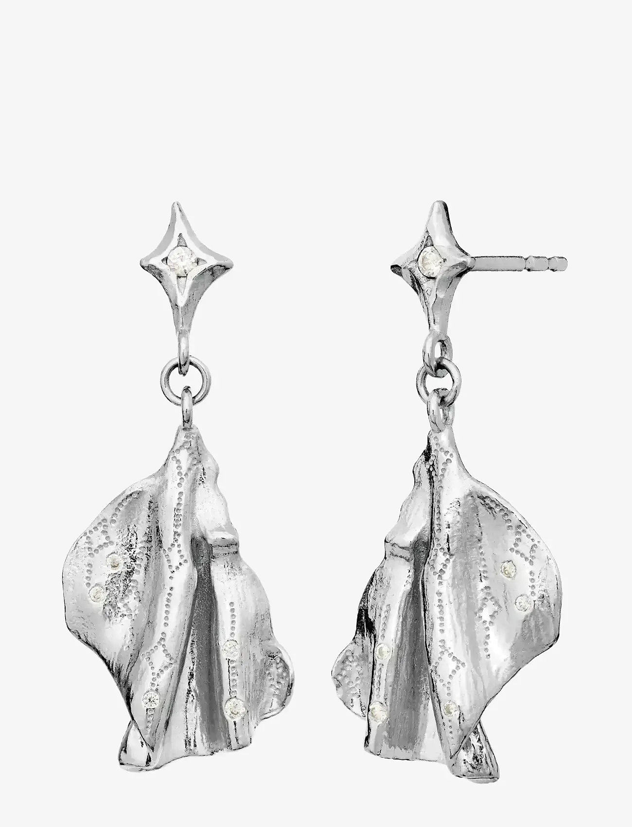Maanesten - Gerda Earrings - silver - 2