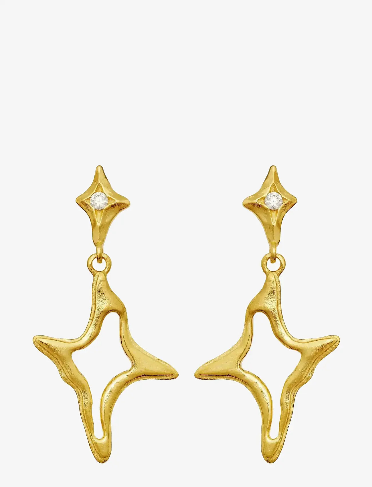 Maanesten - Roxy Earrings - pendant earrings - gold - 0