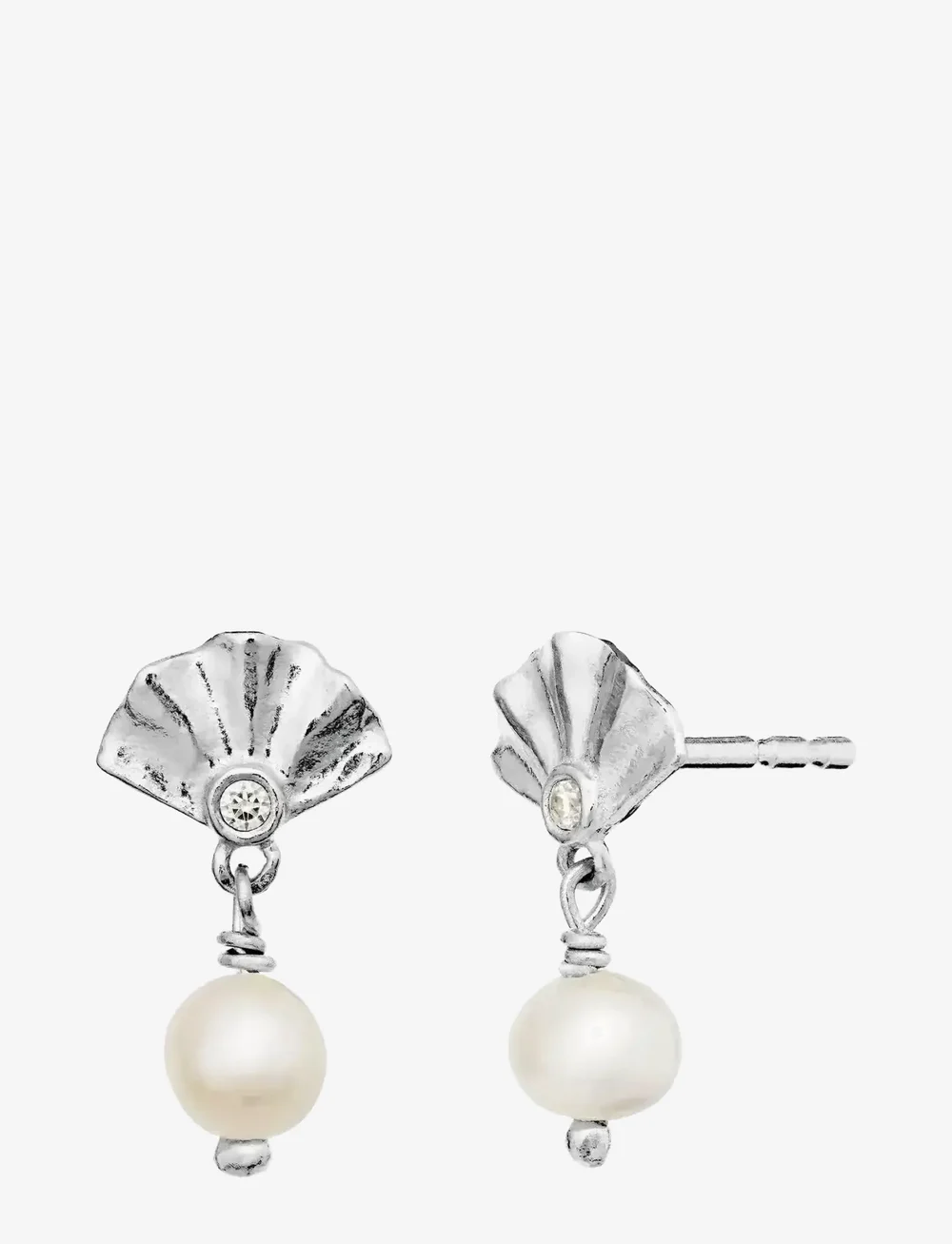 Maanesten - Odette Earrings - perlenohrringe - silver - 2