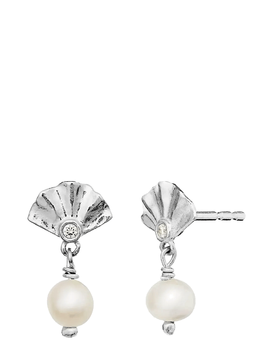Maanesten - Odette Earrings - pärlörhängen - silver - 2
