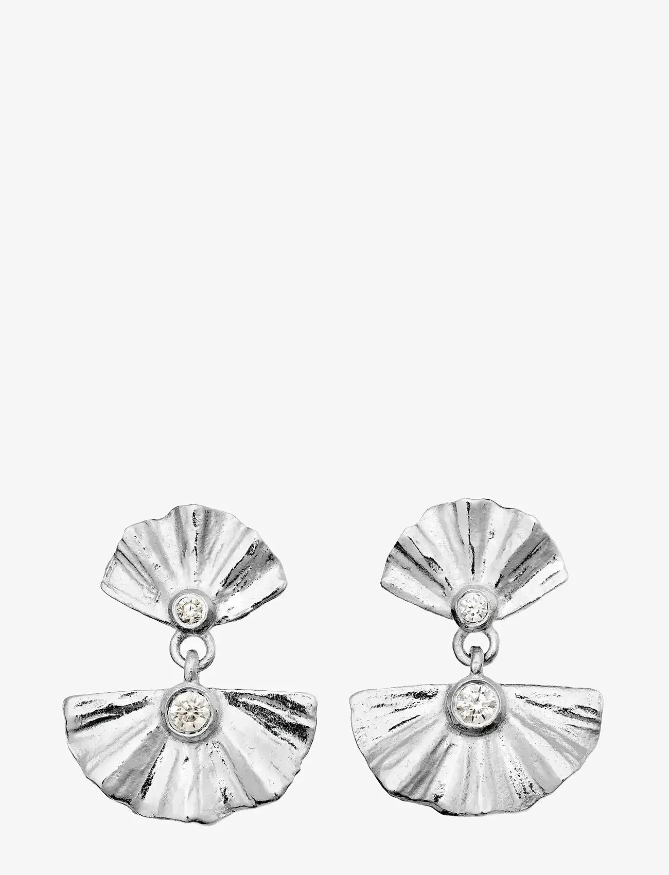 Maanesten - Odile Earrings - Øreringe med vedhæng - silver - 0