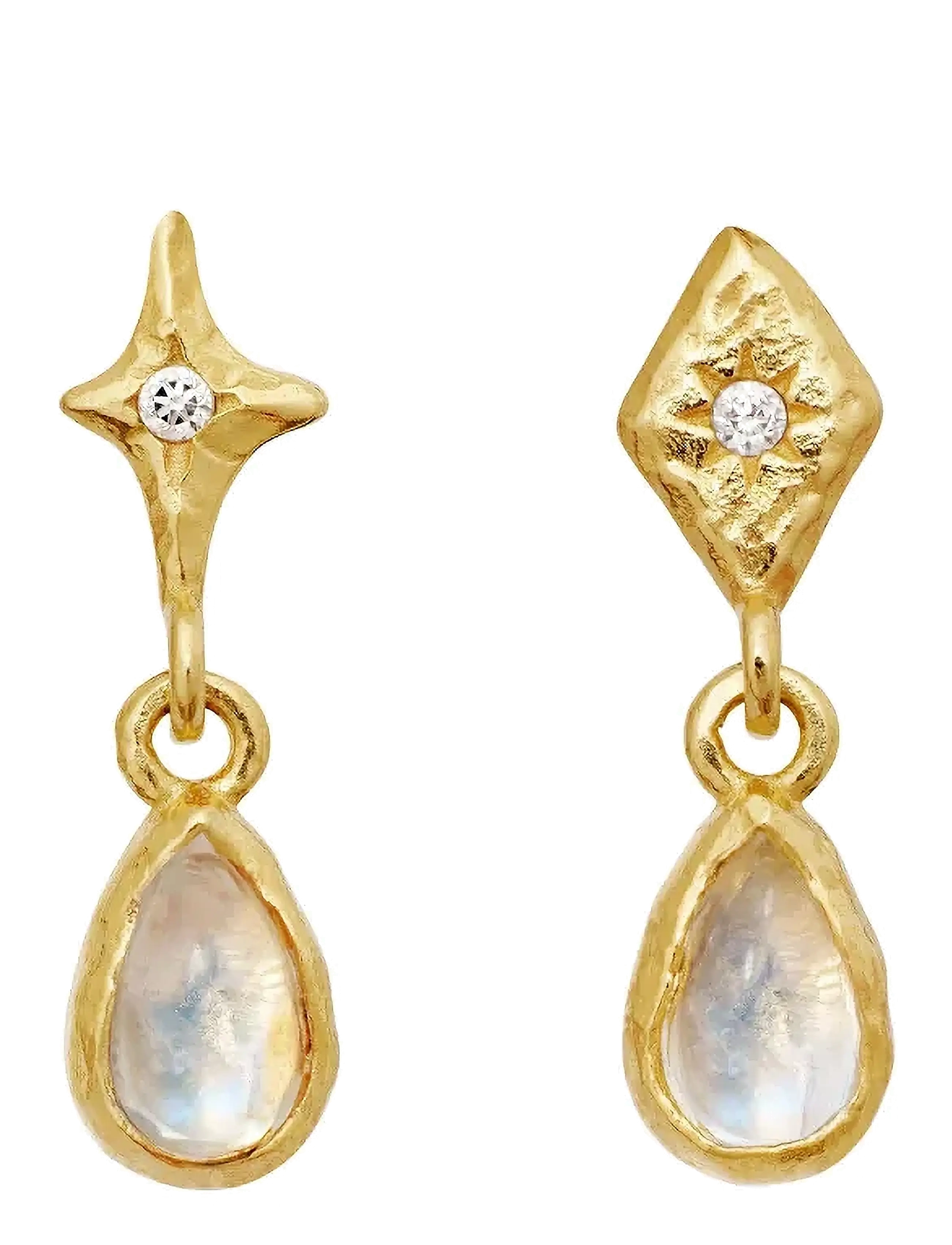 Maanesten Poco Earrings - Øreringe med vedhæng - GOLD / gold