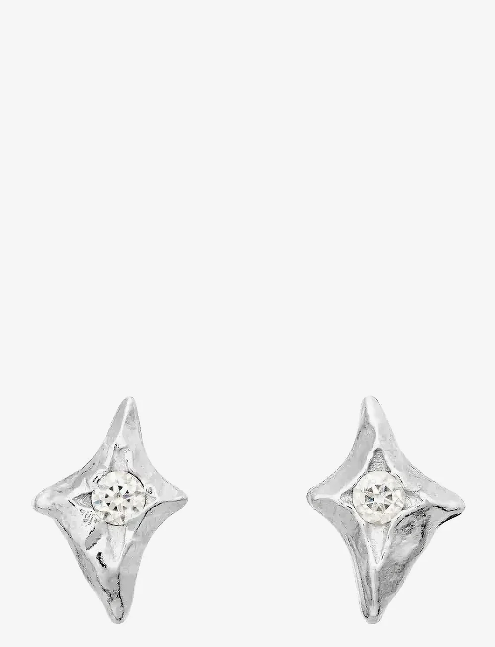 Maanesten - Sylfide Earrings - ohrstecker - silver - 0