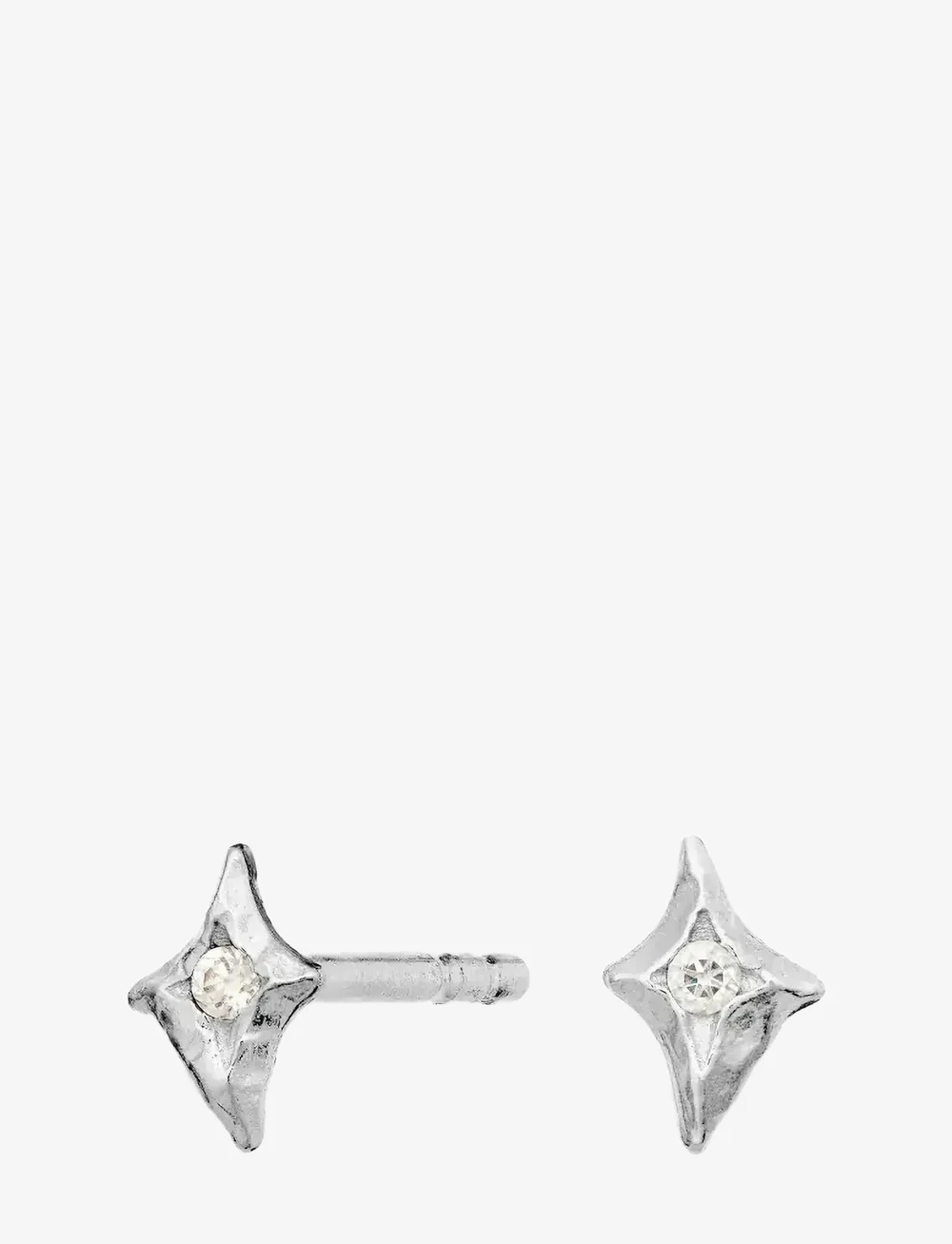 Maanesten - Sylfide Earrings - ohrstecker - silver - 1