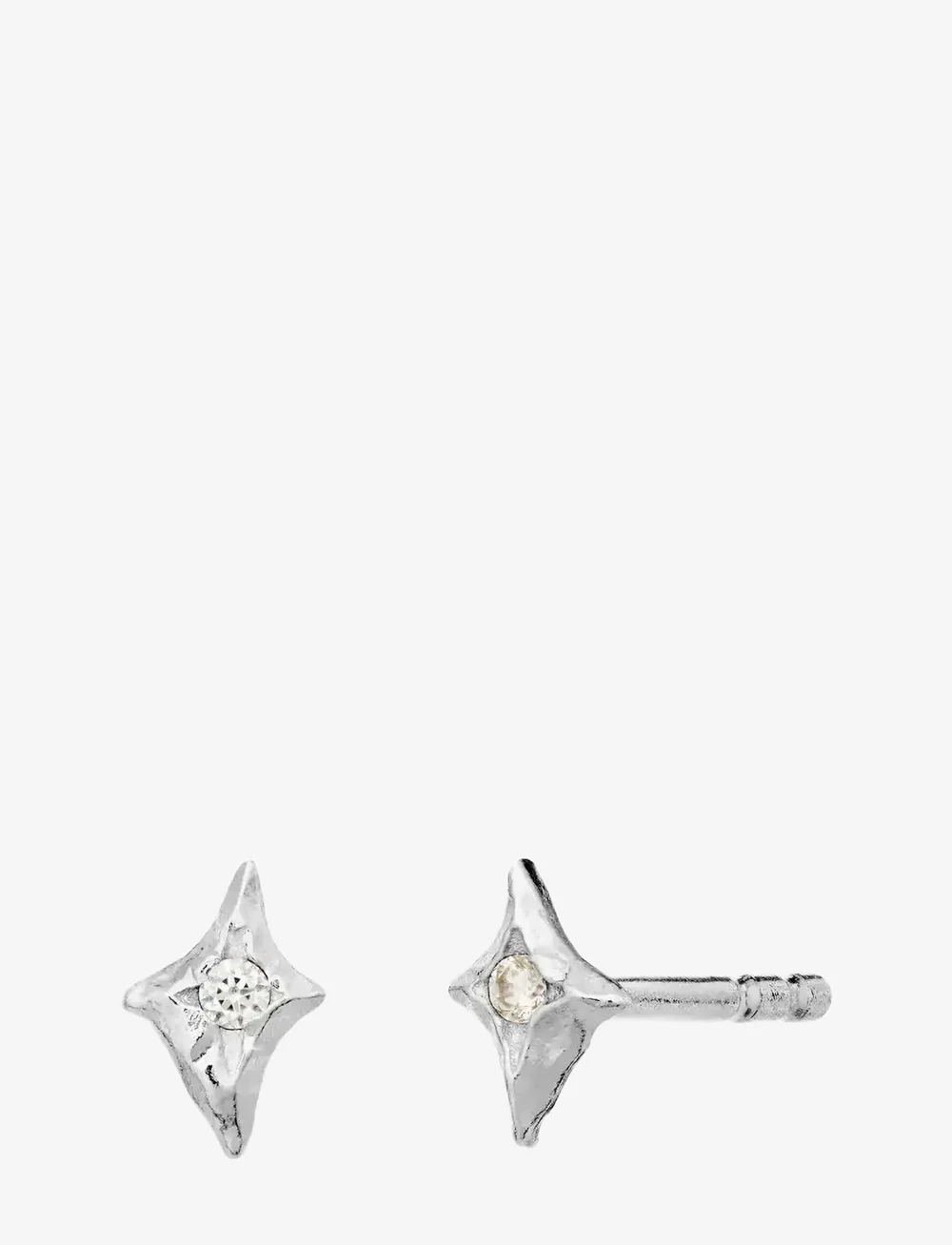 Maanesten - Sylfide Earrings - ohrstecker - silver - 2