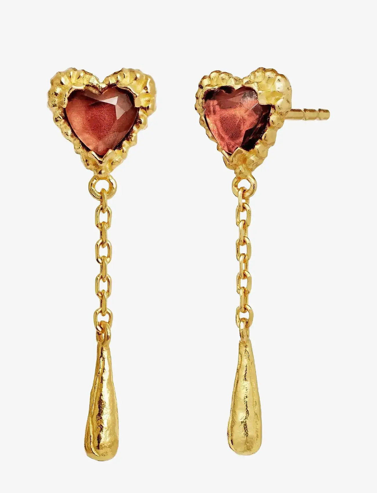 Maanesten - Lady Earrings - hängande örhängen - gold - 2