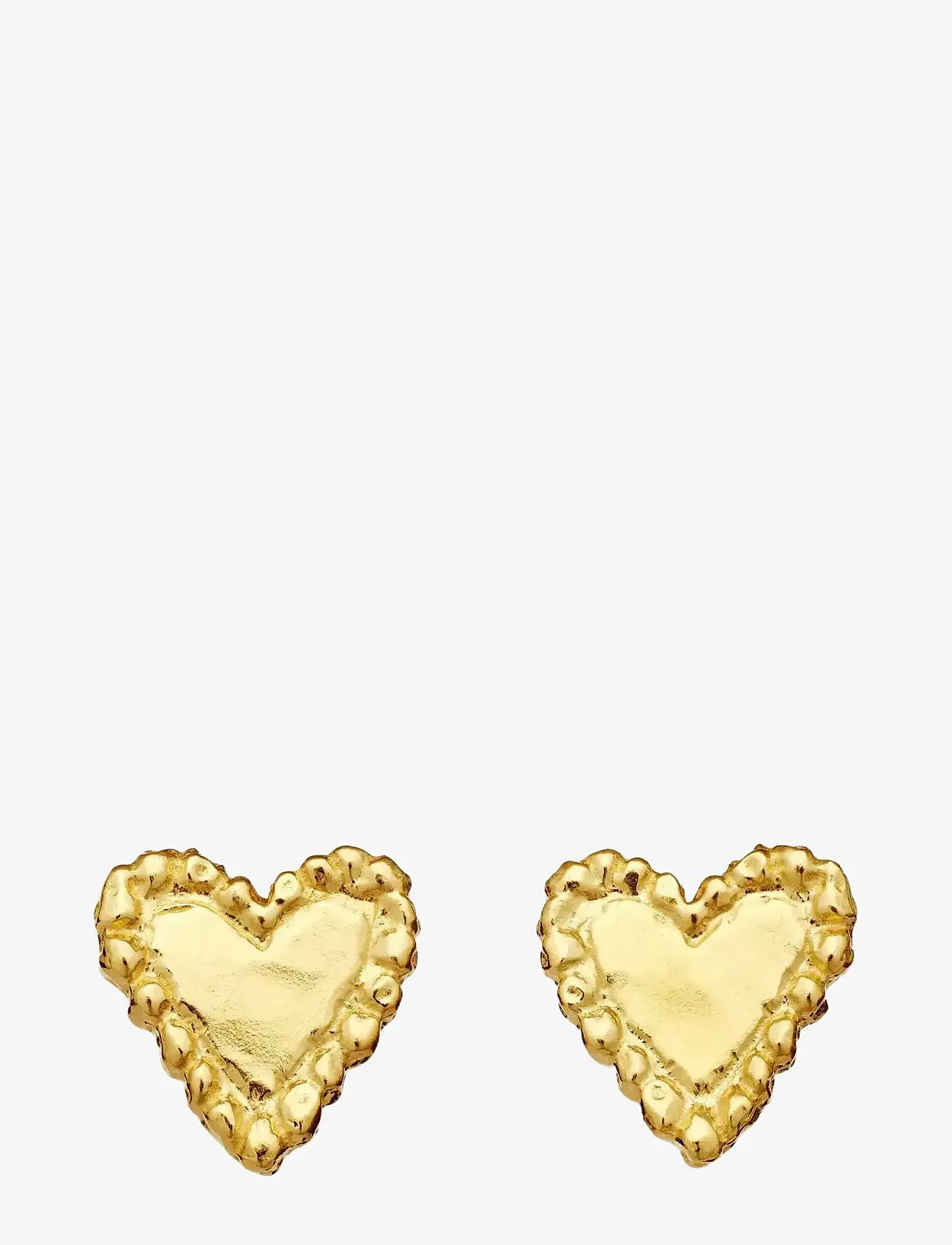 Maanesten - Julie Earrings - ohrstecker - gold - 0