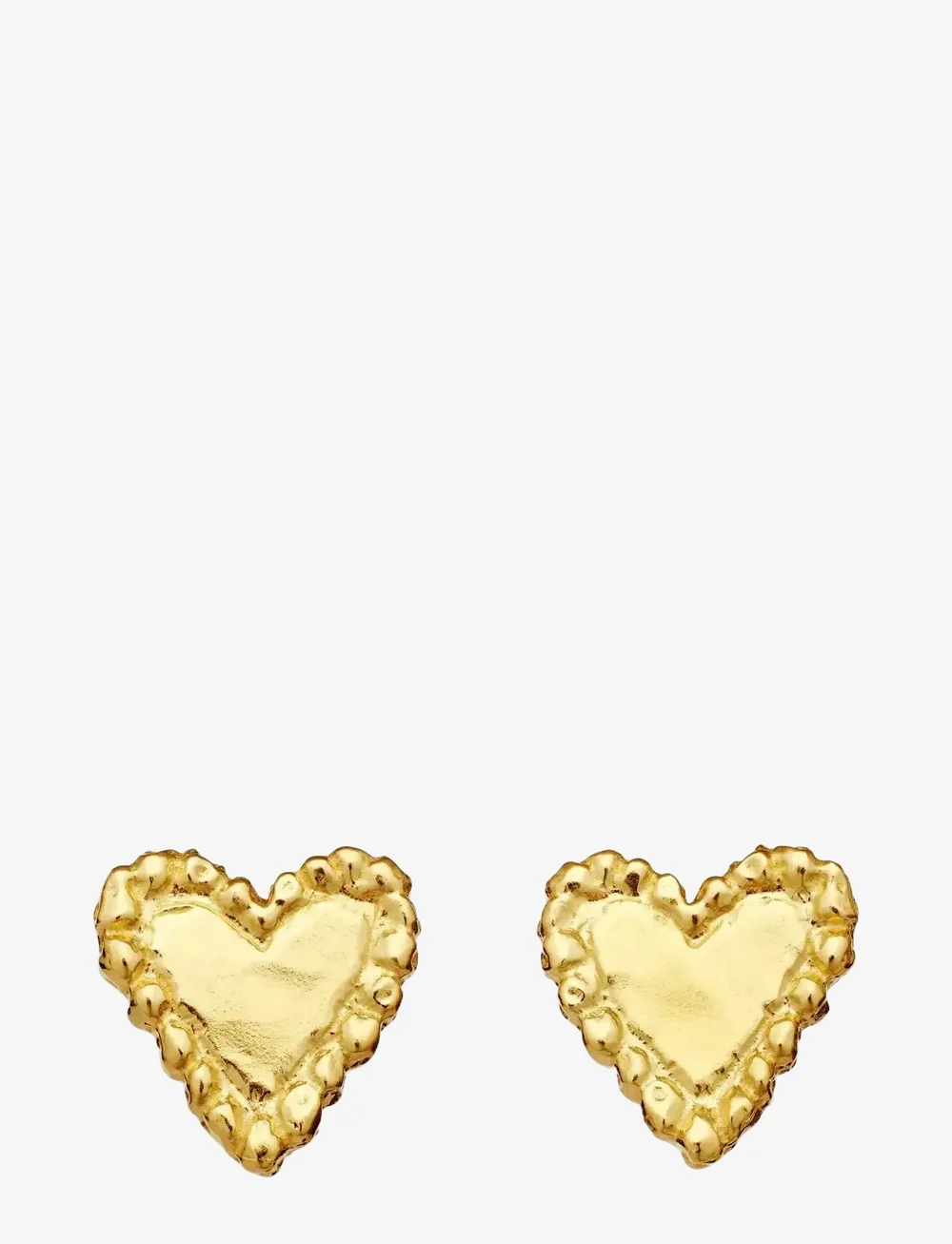 Maanesten - Julie Earrings - Ørestikker - gold - 0