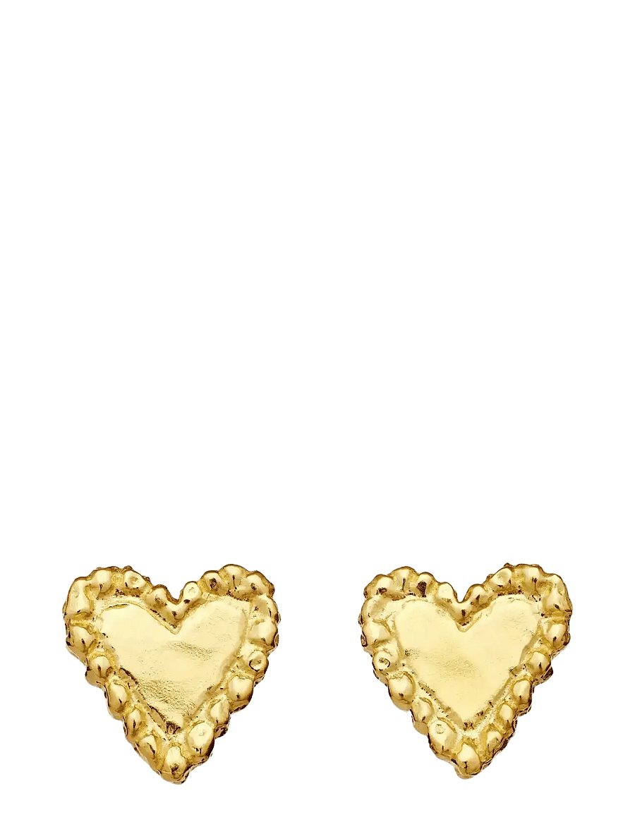 Maanesten - Julie Earrings - ohrstecker - gold - 0