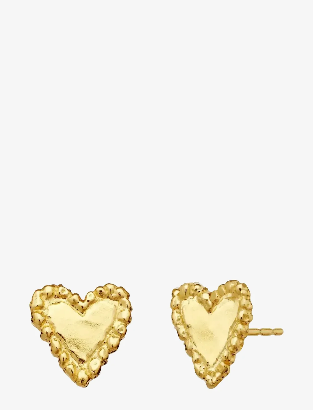 Maanesten - Julie Earrings - Ørestikker - gold - 2