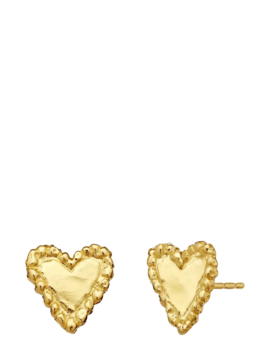 Maanesten - Julie Earrings - ohrstecker - gold - 2