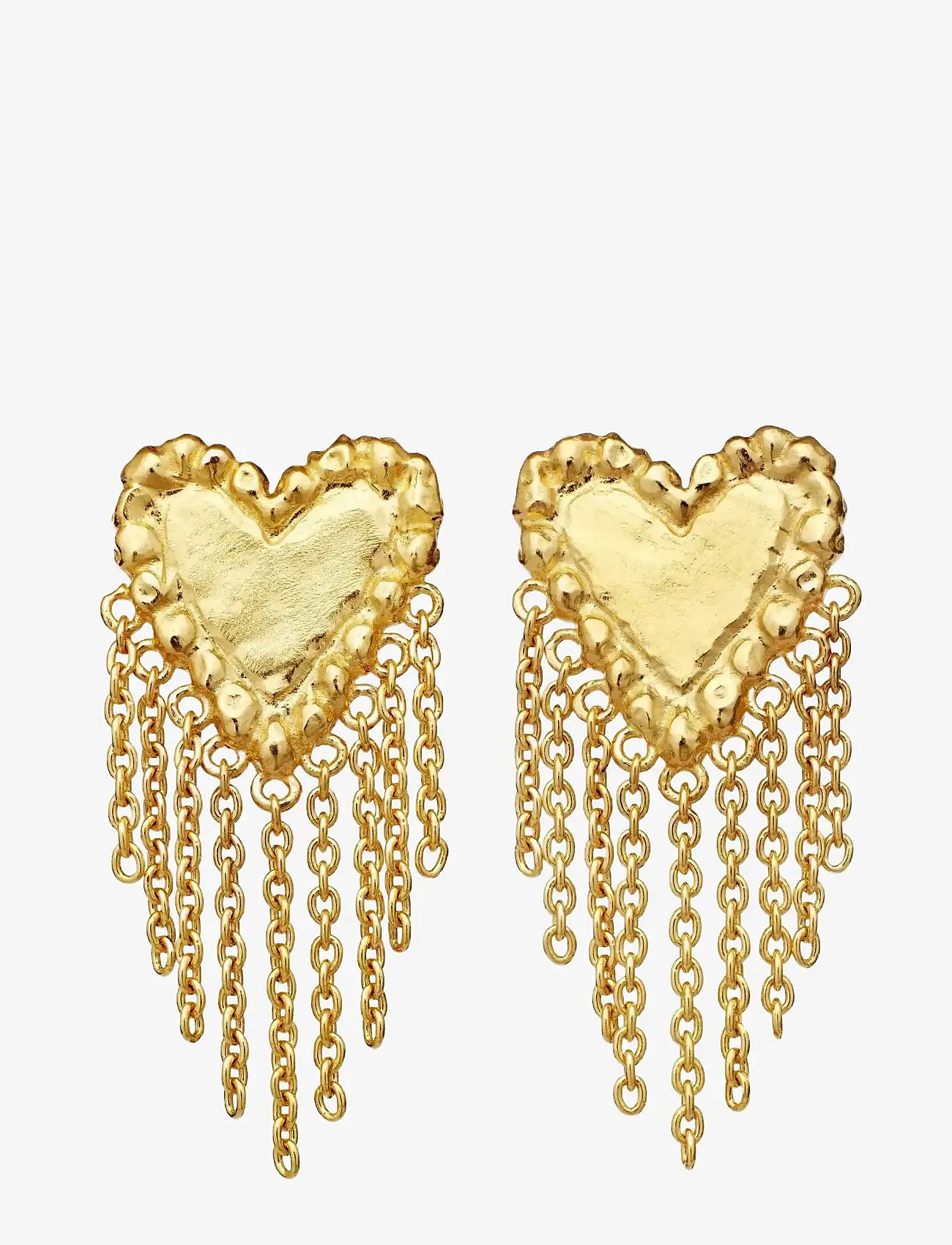 Maanesten - Giulietta Earrings - rippuvad kõrvarõngad - gold - 0