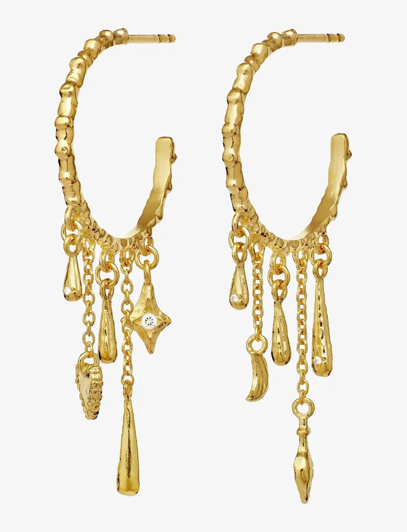 Maanesten - Verona Earrings - gold - 0