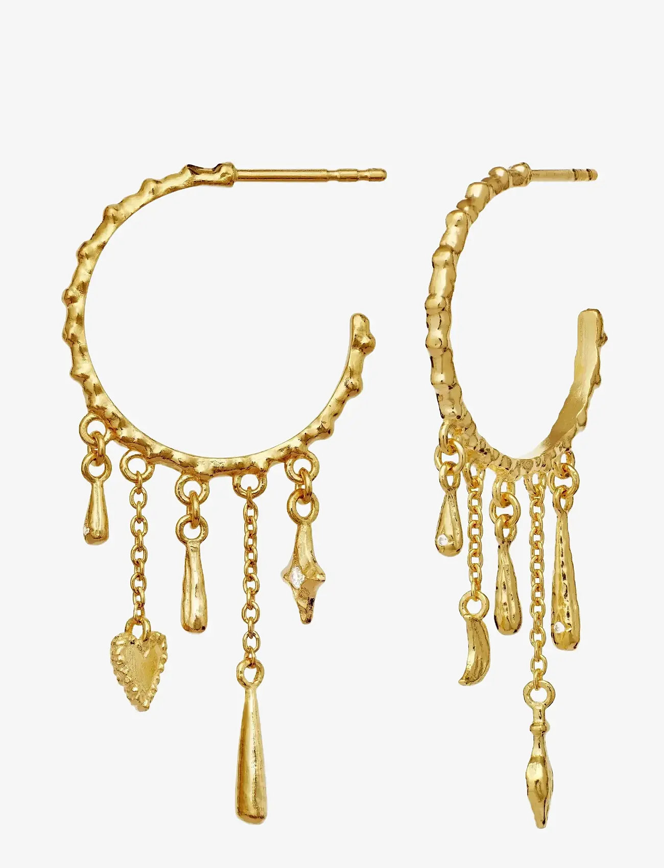 Maanesten - Verona Earrings - gold - 1