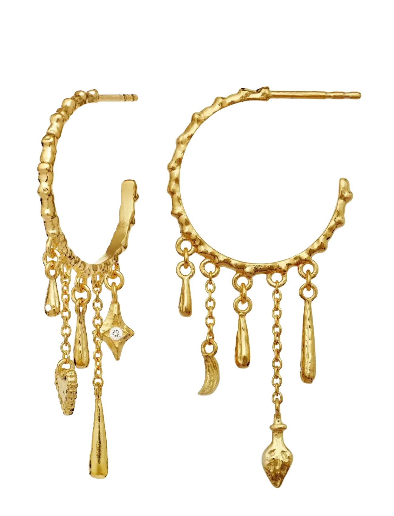 Maanesten - Verona Earrings - gold - 2