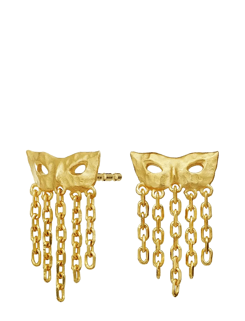 Maanesten - Celare Earrings - hängande örhängen - gold - 1