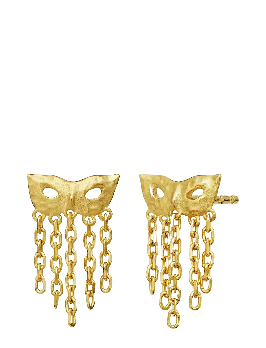 Maanesten - Celare Earrings - rippuvad kõrvarõngad - gold - 2