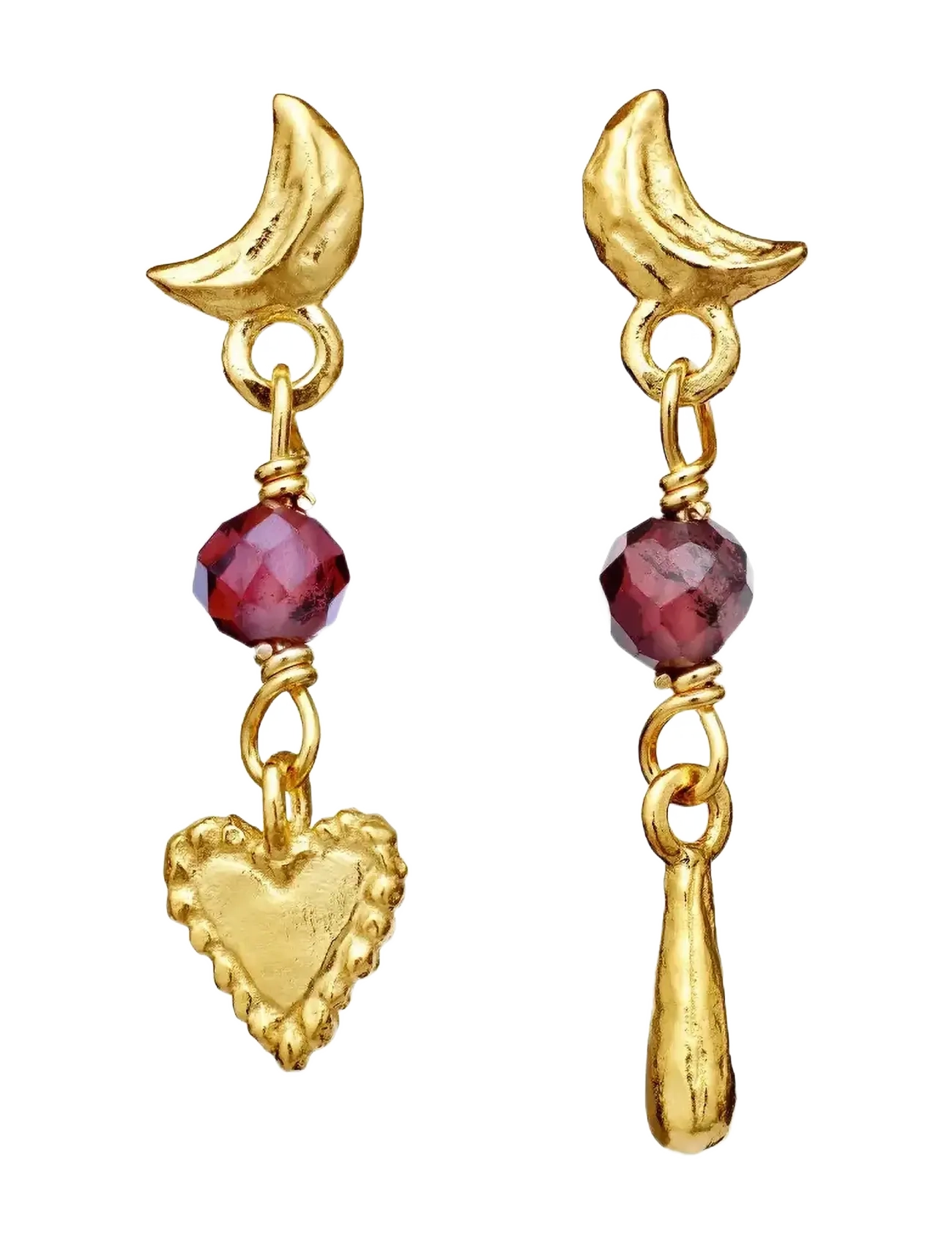 Maanesten Nuova Earrings - Øreringe med vedhæng - GOLD / gold