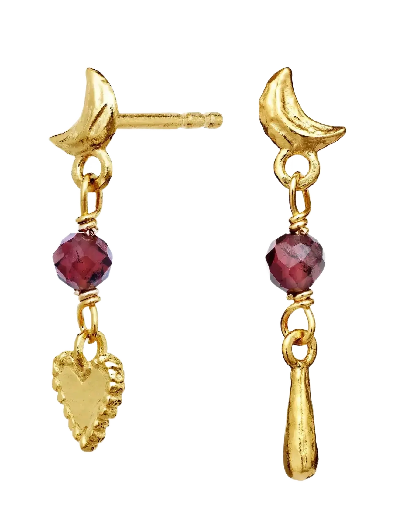 Maanesten - Nuova Earrings - gold - 1