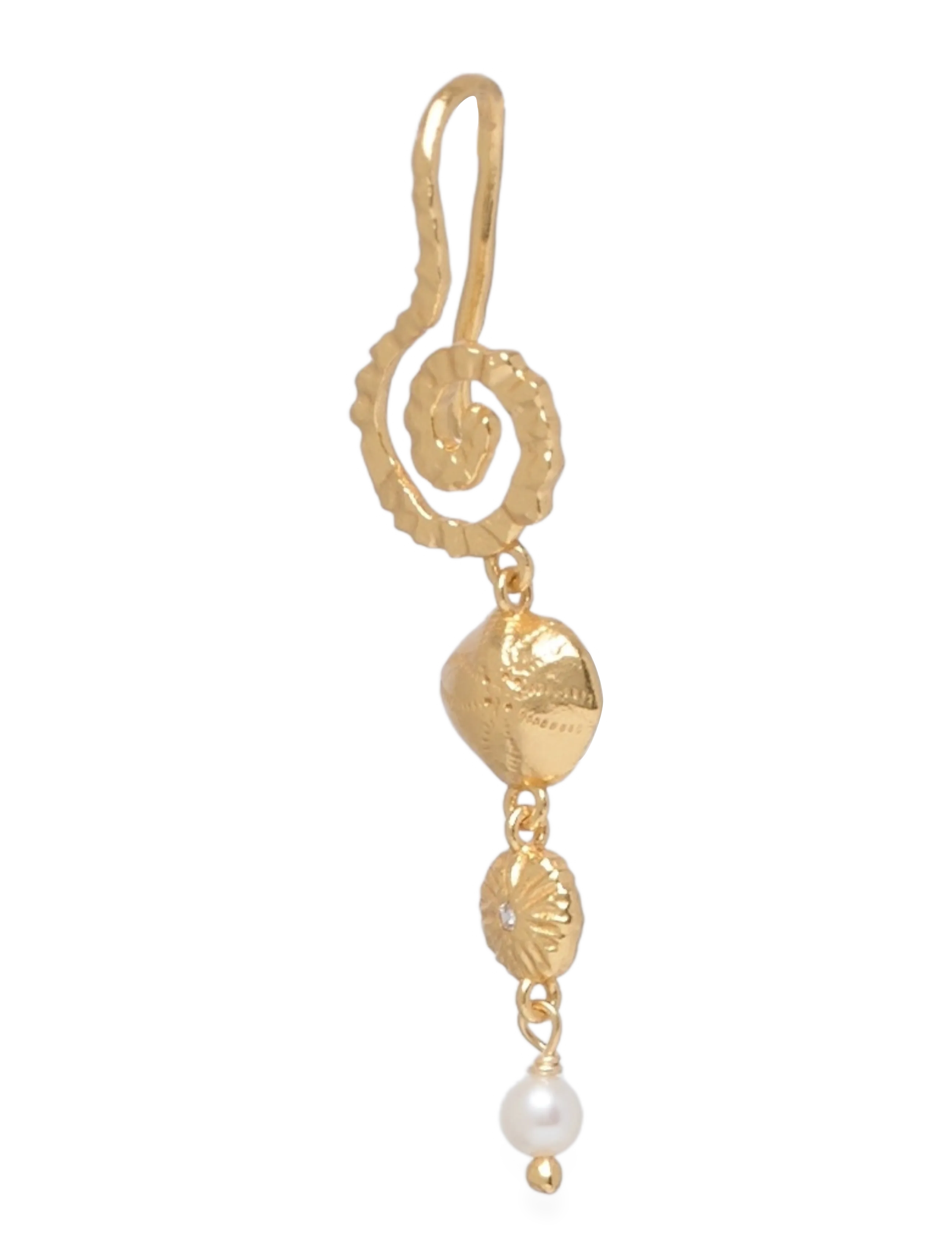 Maanesten Allie Earrings - Perlenohrringe - GOLD / gold