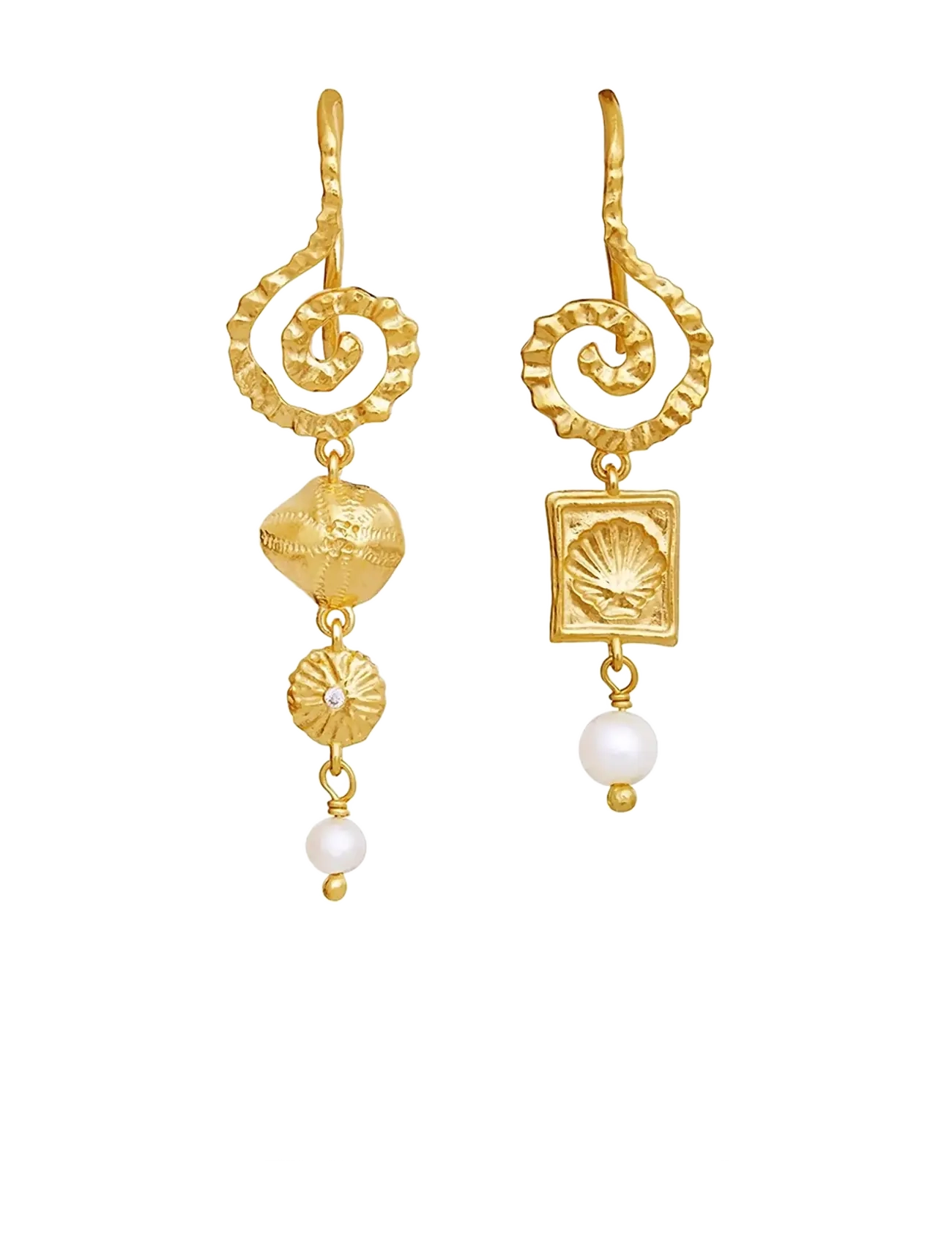Maanesten Allie Earrings - App deal - GOLD / gold