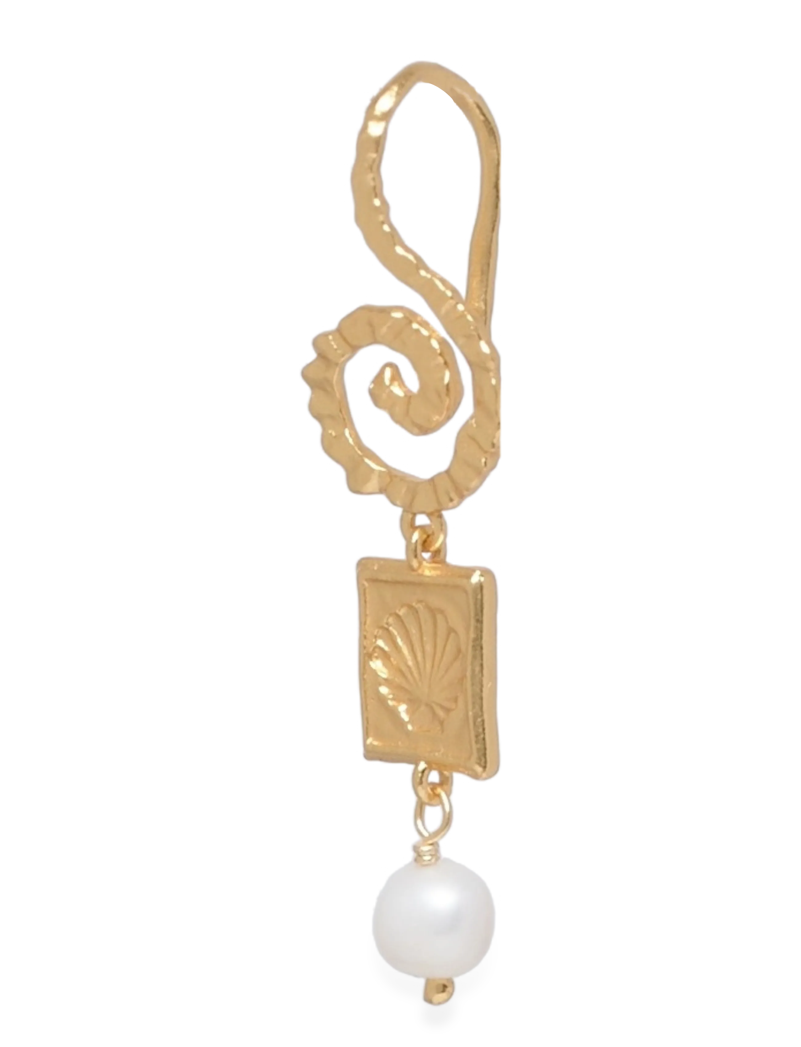 Maanesten - Allie Earrings - perlenohrringe - gold - 1