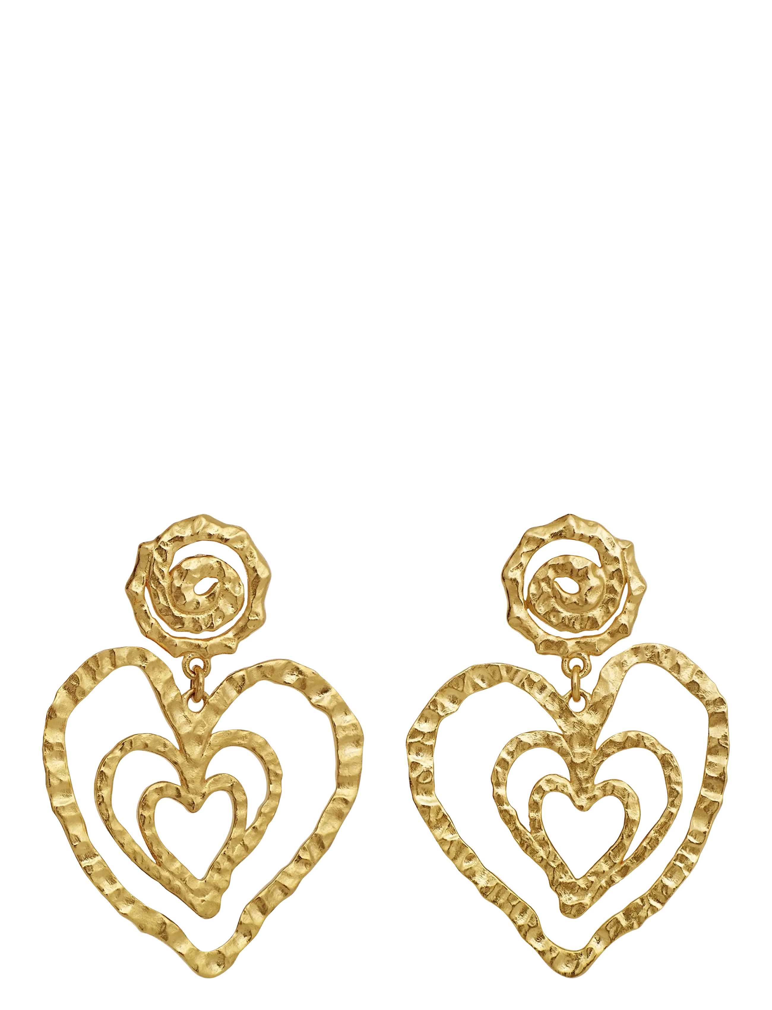 Maanesten Beate Earrings, One Size 3, Gold, Earrings > Statement Earrings, Dame