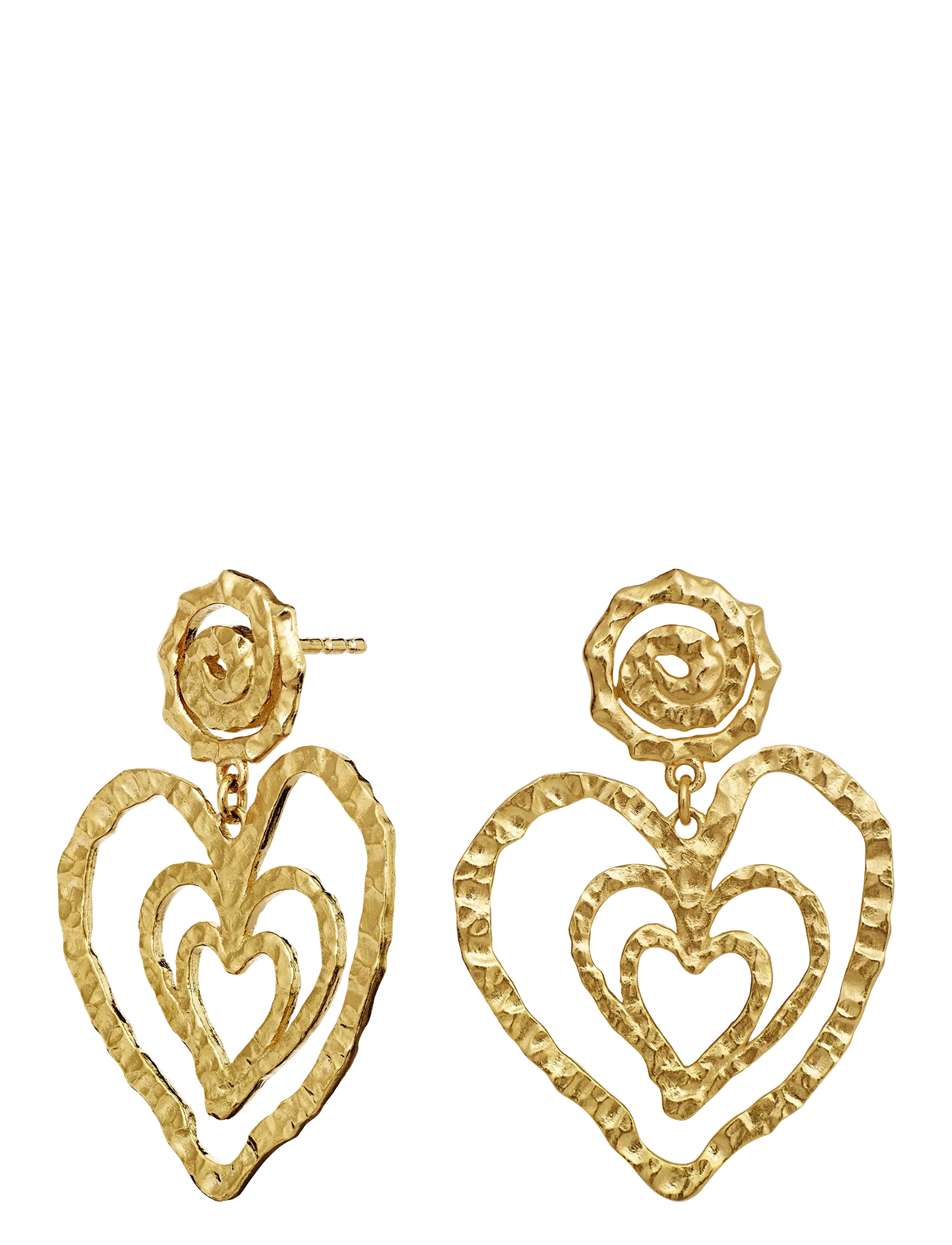 Maanesten - Beate Earrings - festtøj til outletpriser - gold - 1