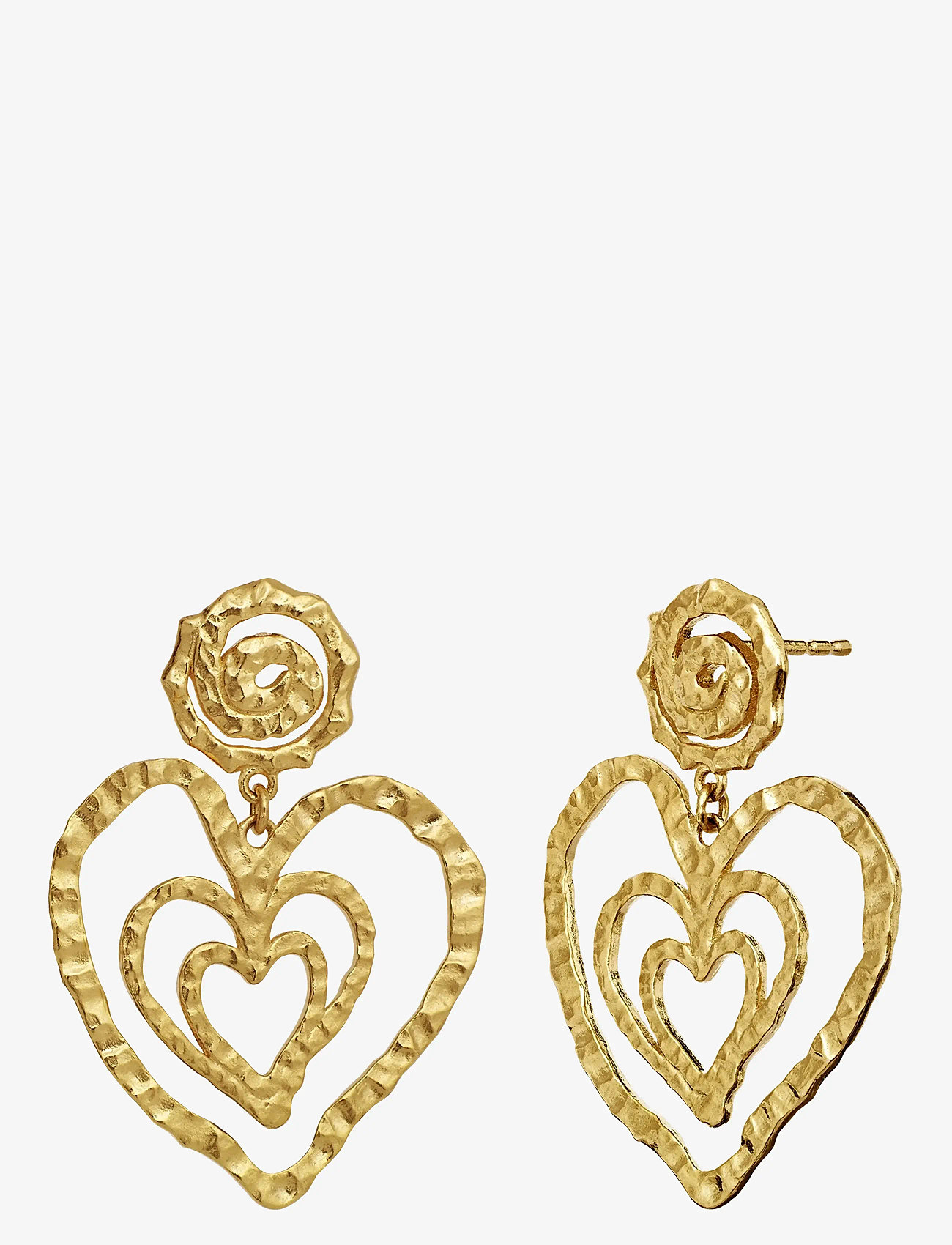 Maanesten - Beate Earrings - statement - gold - 2