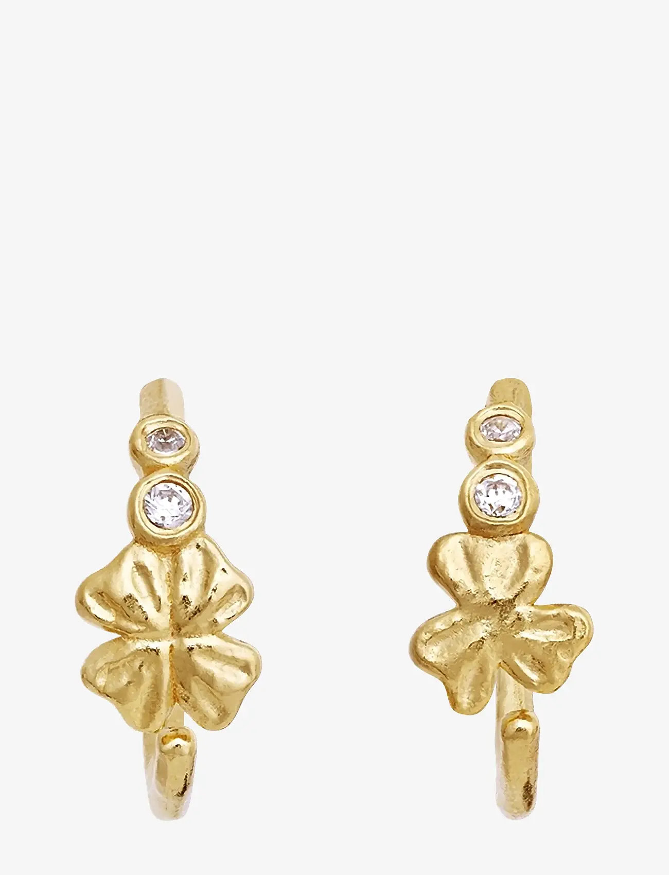 Maanesten - Edin Earrings - hoops - gold - 0