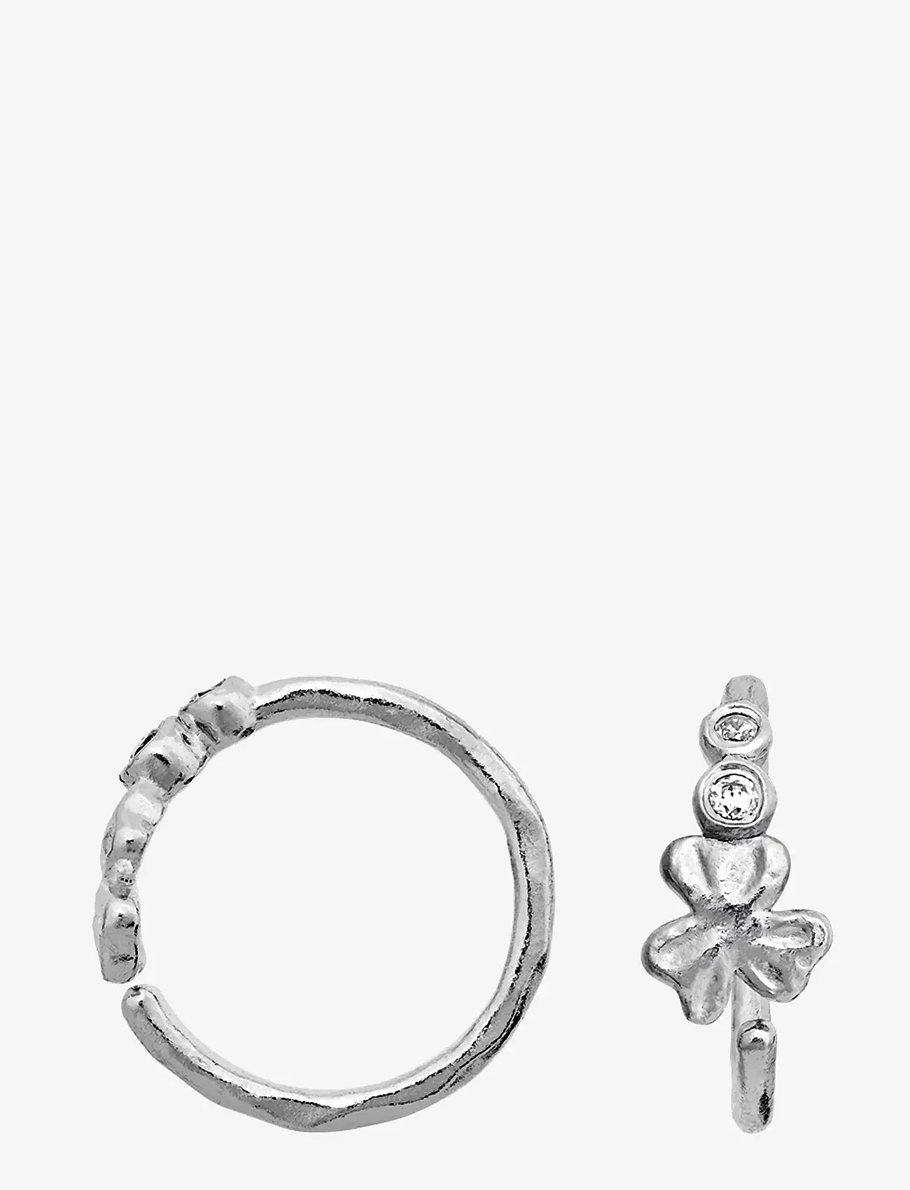Maanesten - Edin Earrings - creoler & hoops - silver - 1