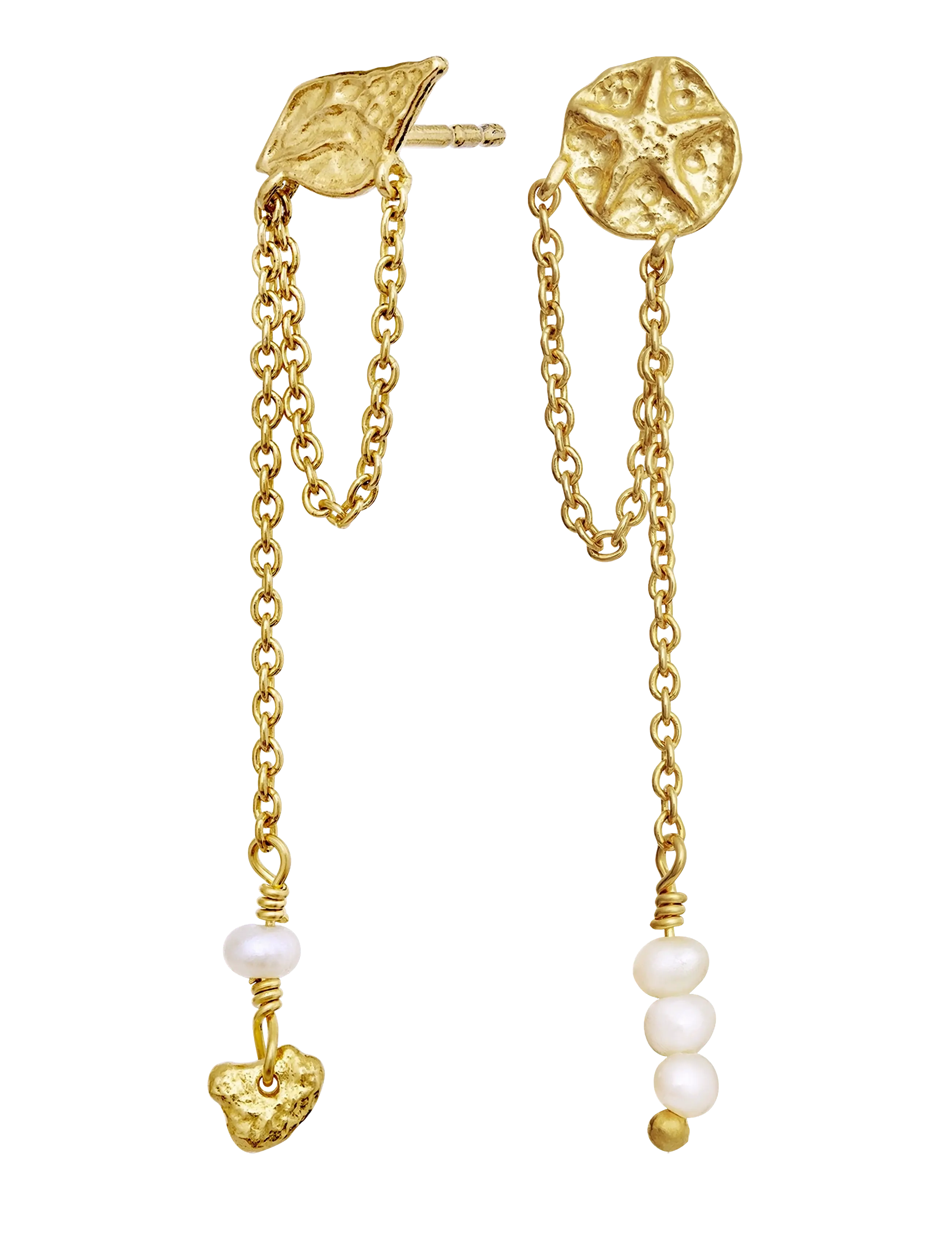 Maanesten - Elo Earrings - gold - 1