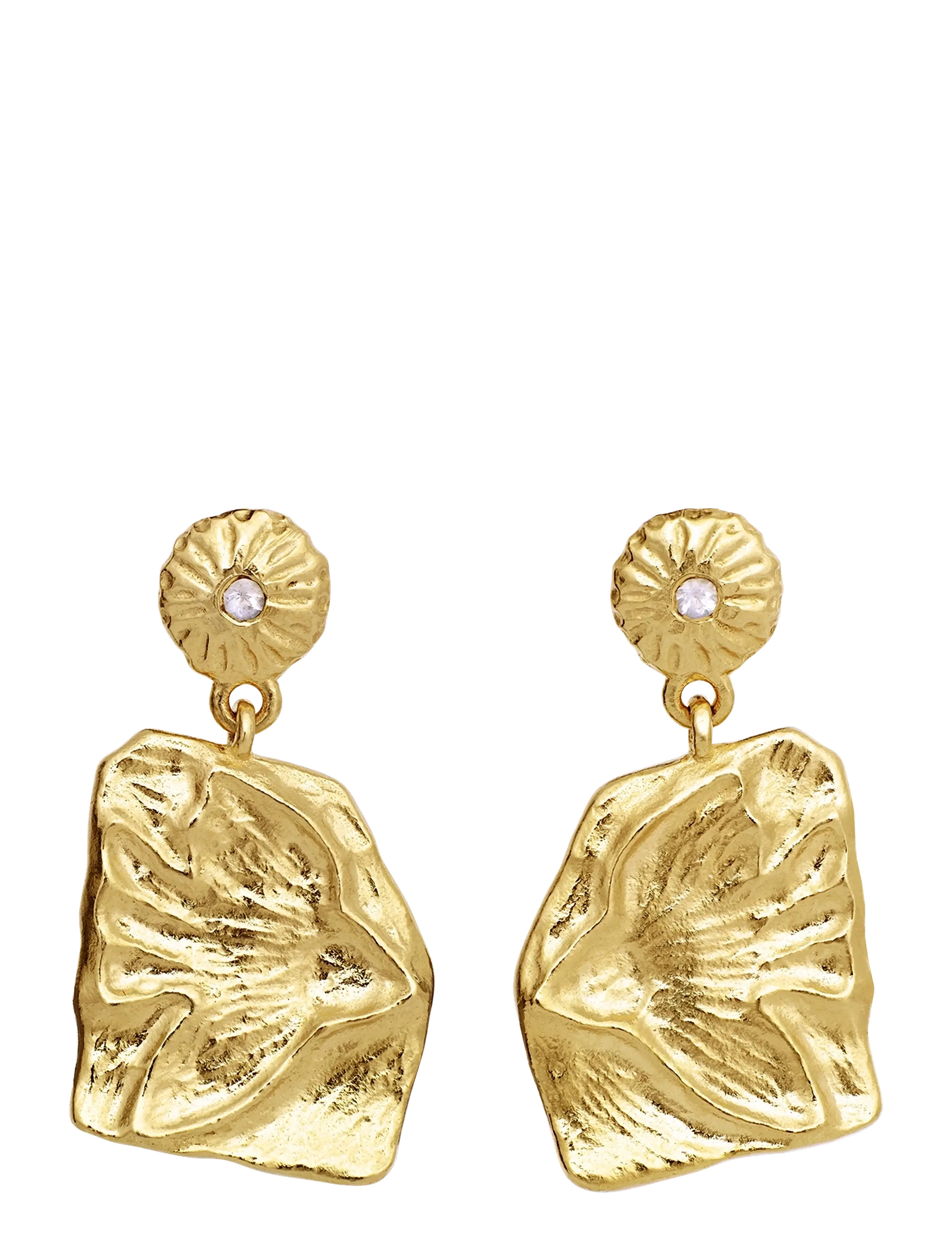 Maanesten Erinna Earrings, One Size 2, Gold, Øreringe > Øreringe Med Vedhæng, Dame