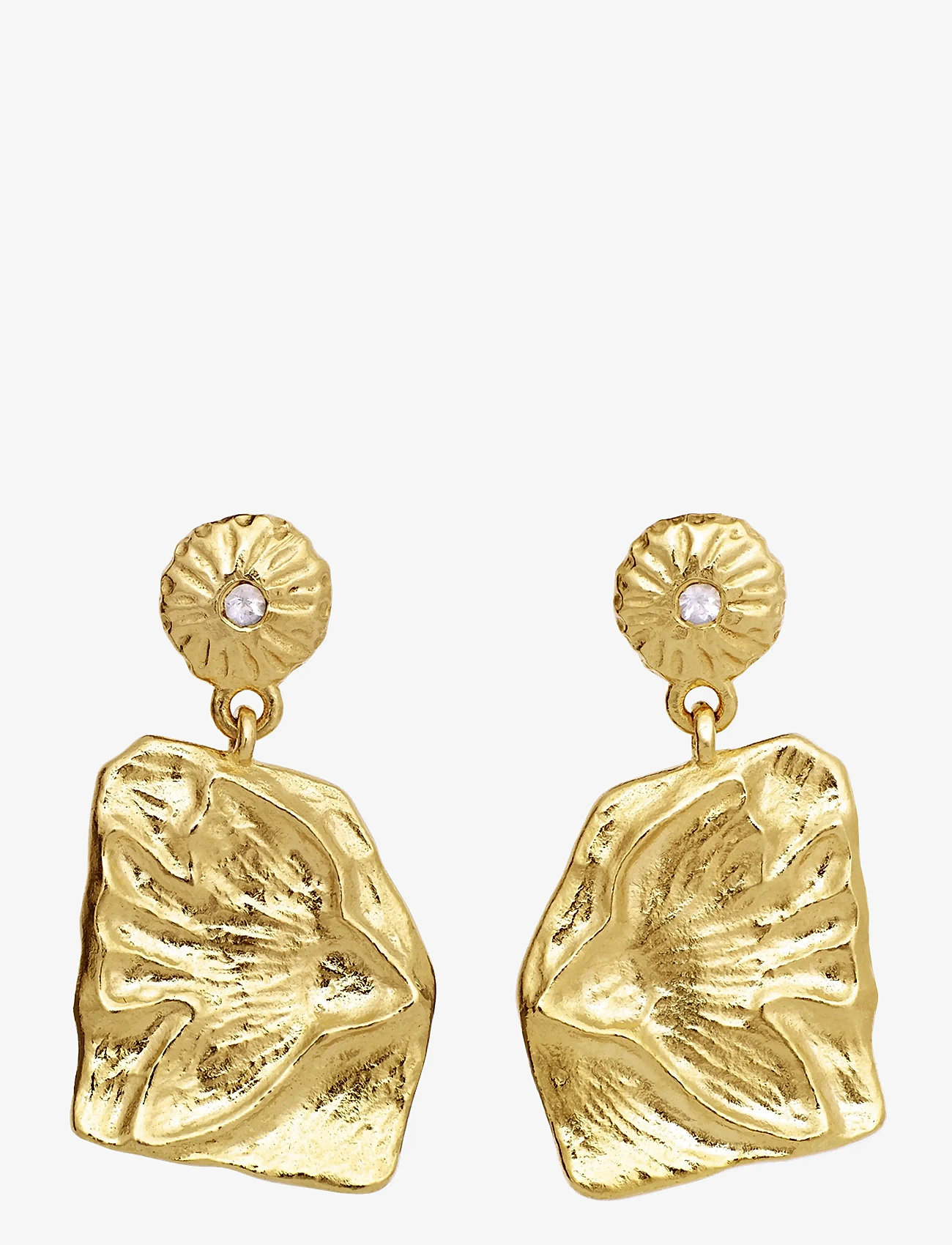 Maanesten - Erinna Earrings - ohrhänger - gold - 0