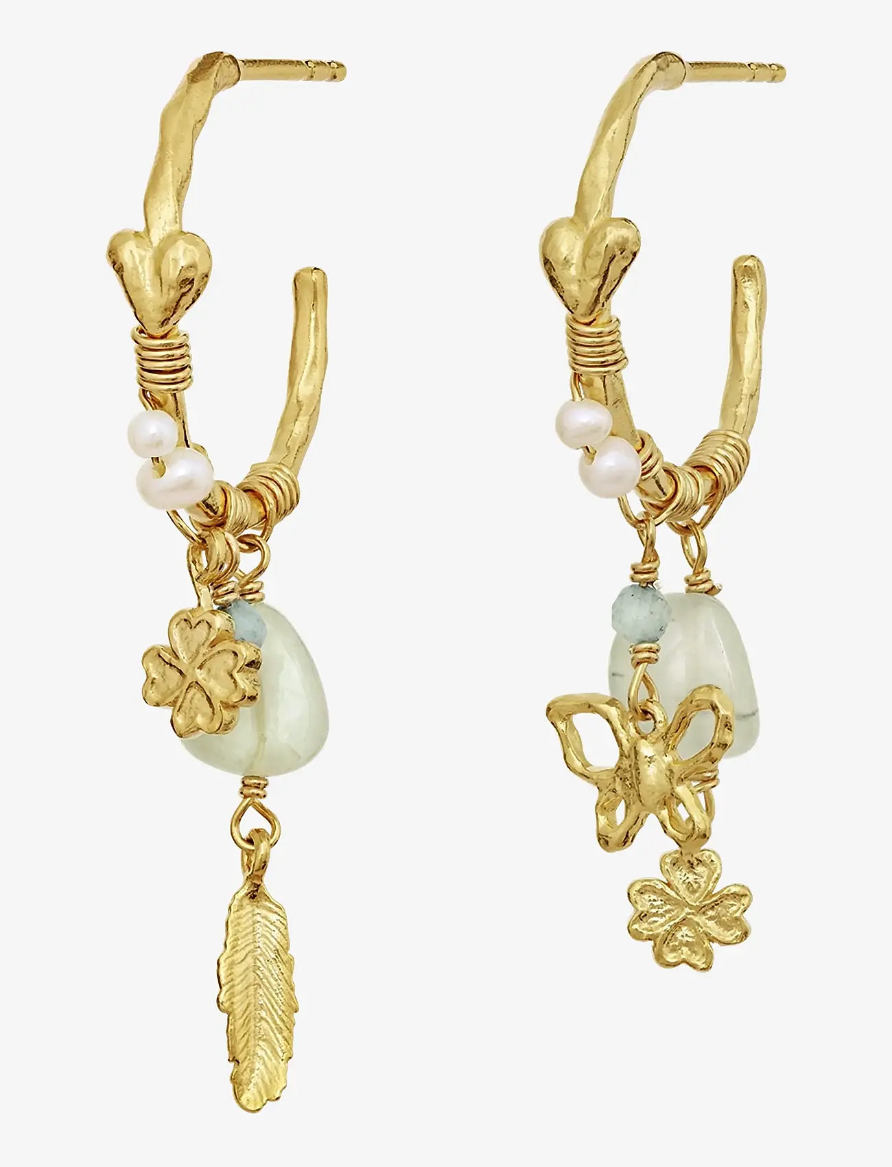 Maanesten - Arden Earrings - kolczyki z pereł - gold - 0