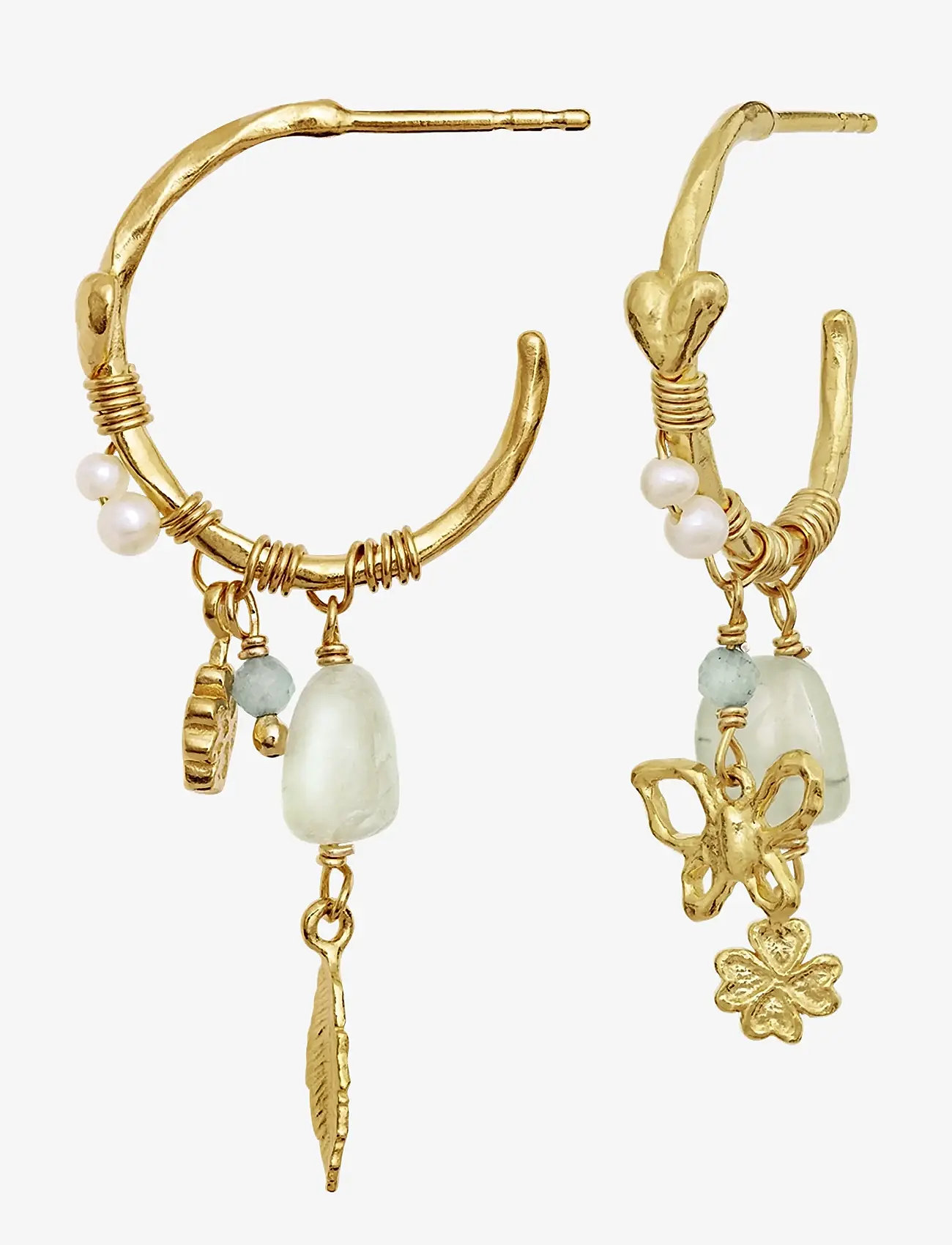 Maanesten - Arden Earrings - kolczyki z pereł - gold - 1
