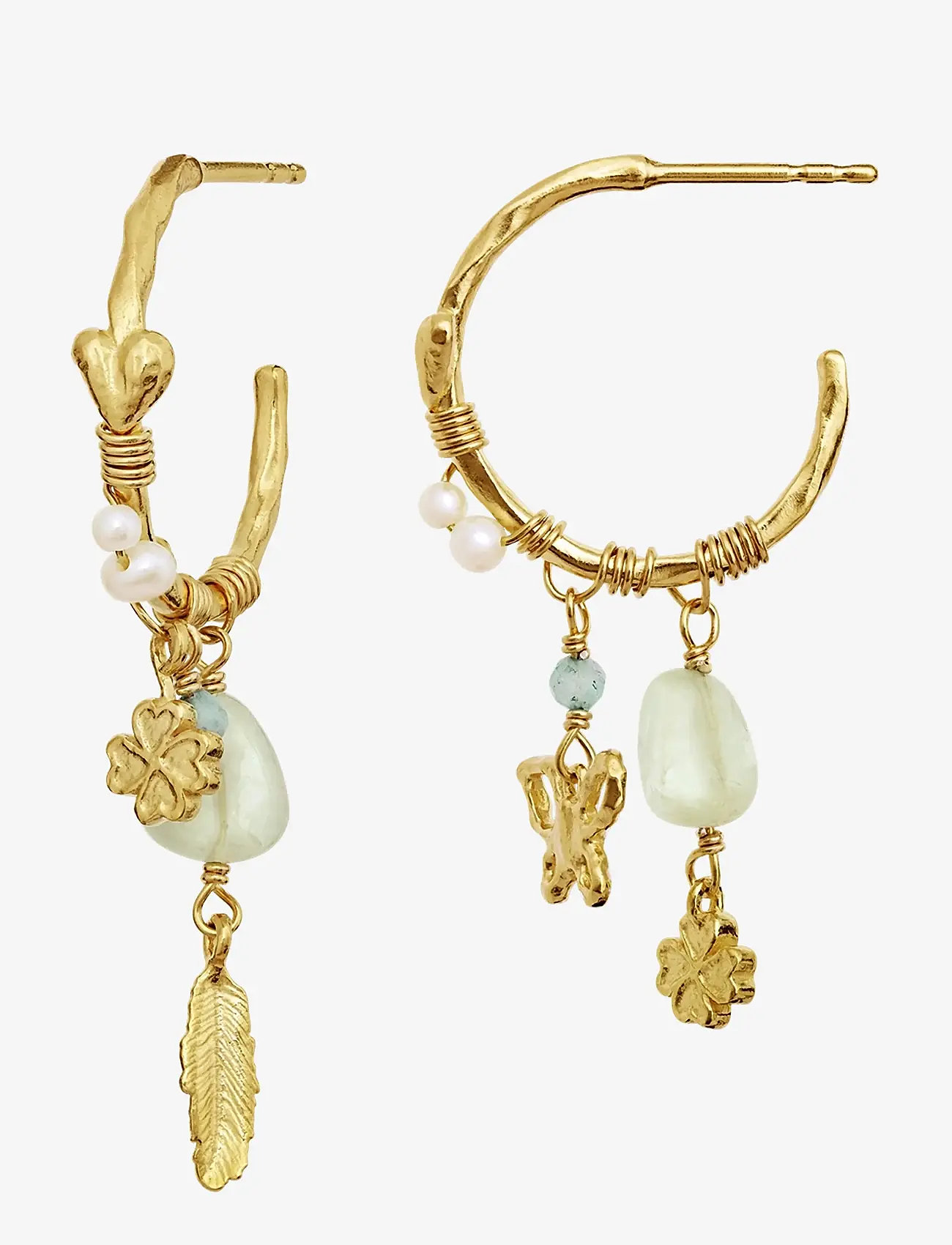 Maanesten - Arden Earrings - kolczyki z pereł - gold - 2