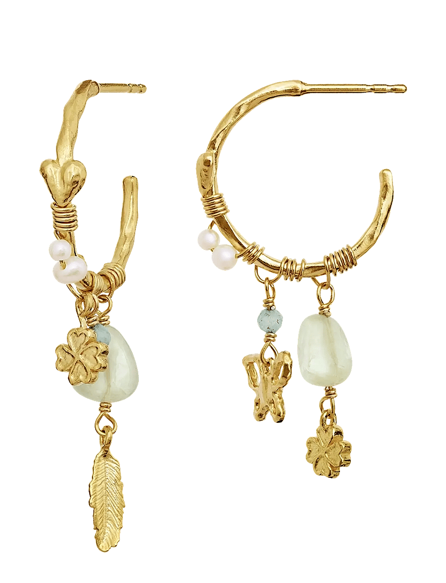 Maanesten - Arden Earrings - perlenohrringe - gold - 2