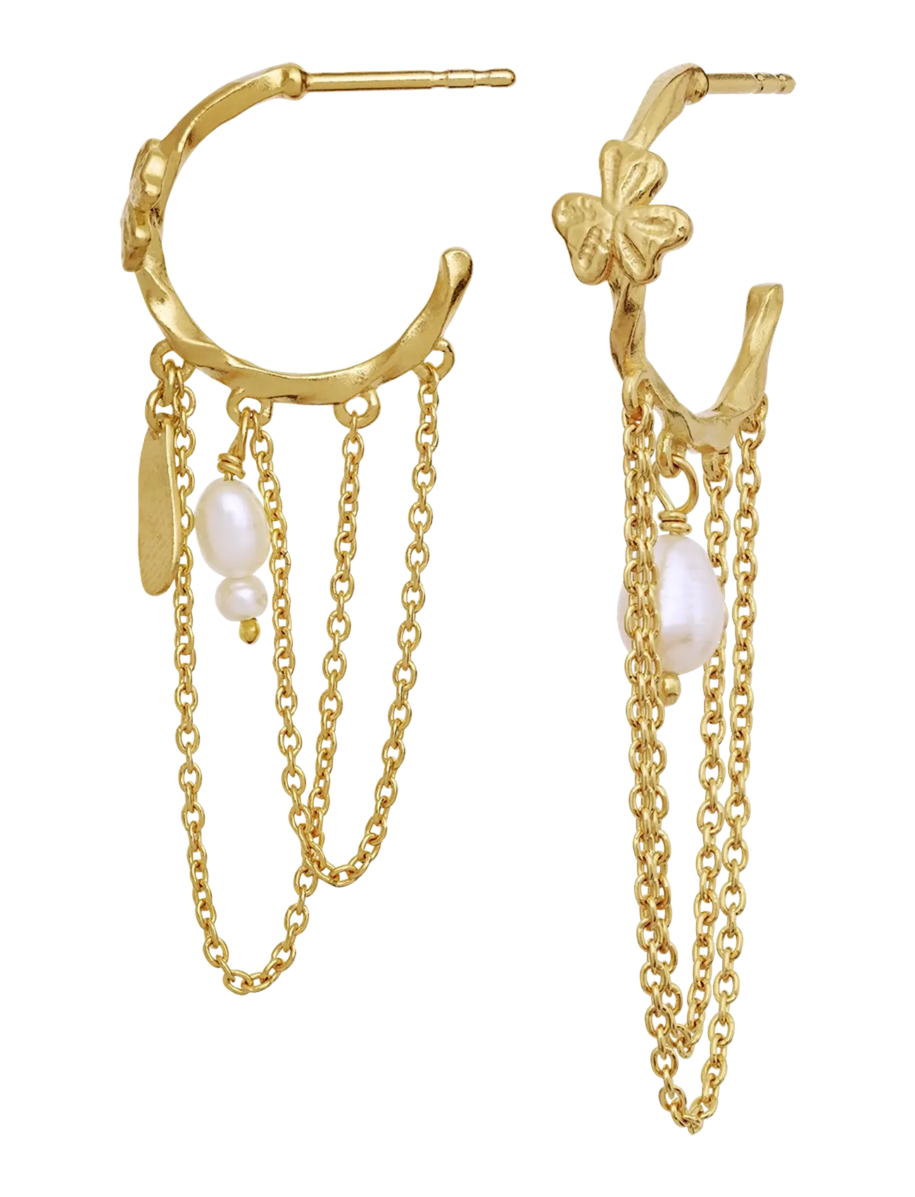 Maanesten Inara Earrings - Kampagne - GOLD / gold