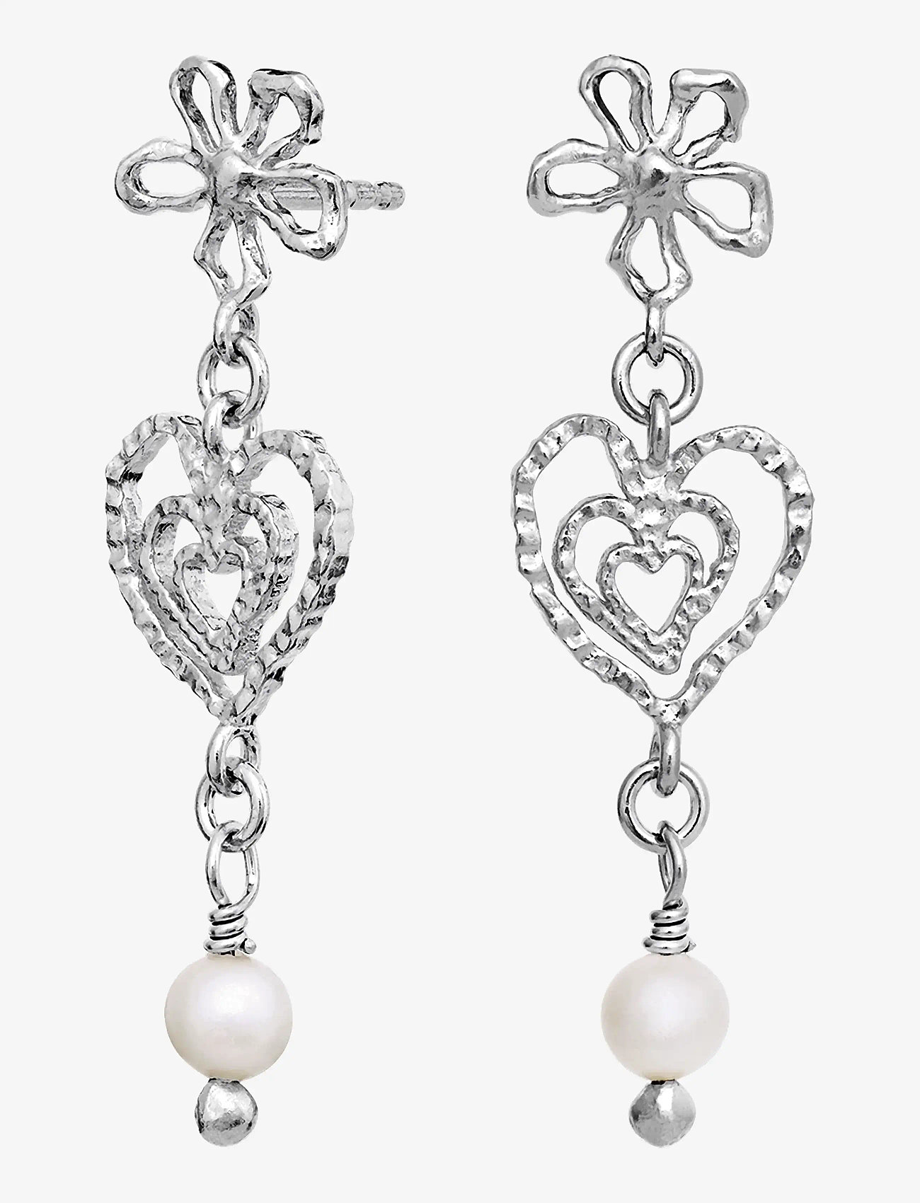 Maanesten - Izabel Earrings - kolczyki z pereł - silver - 1