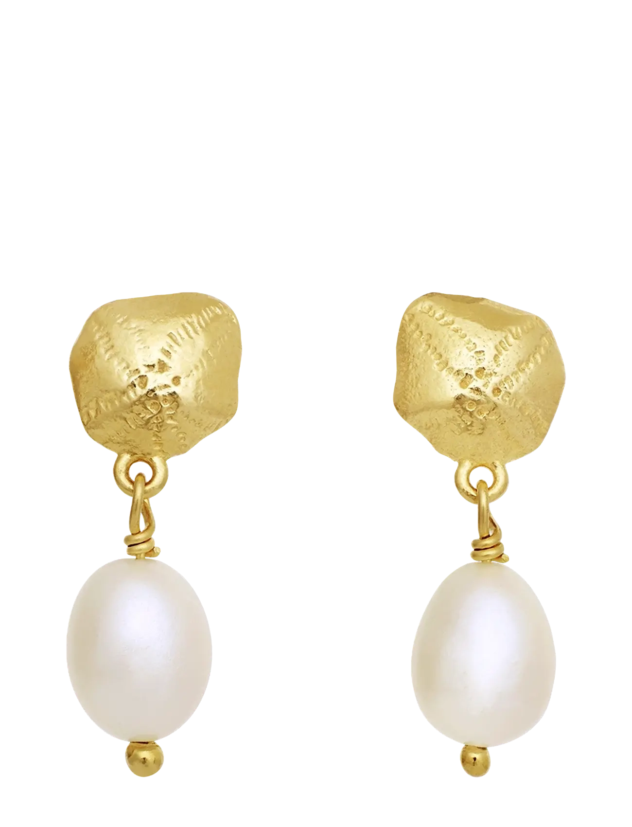 Maanesten Kioku Earrings - Echtschmuck - GOLD / gold