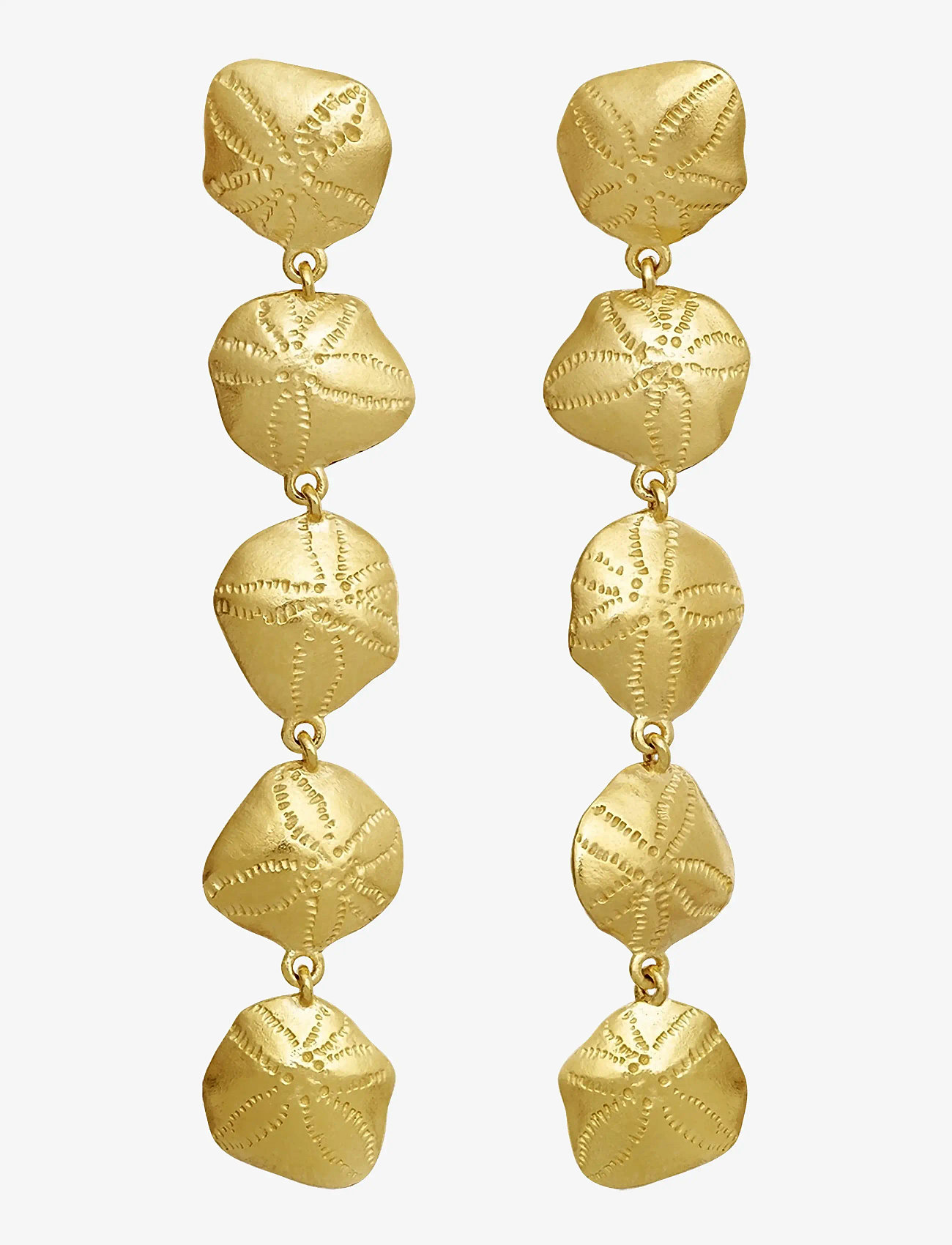 Maanesten - Kishi Earrings - ohrhänger - gold - 0